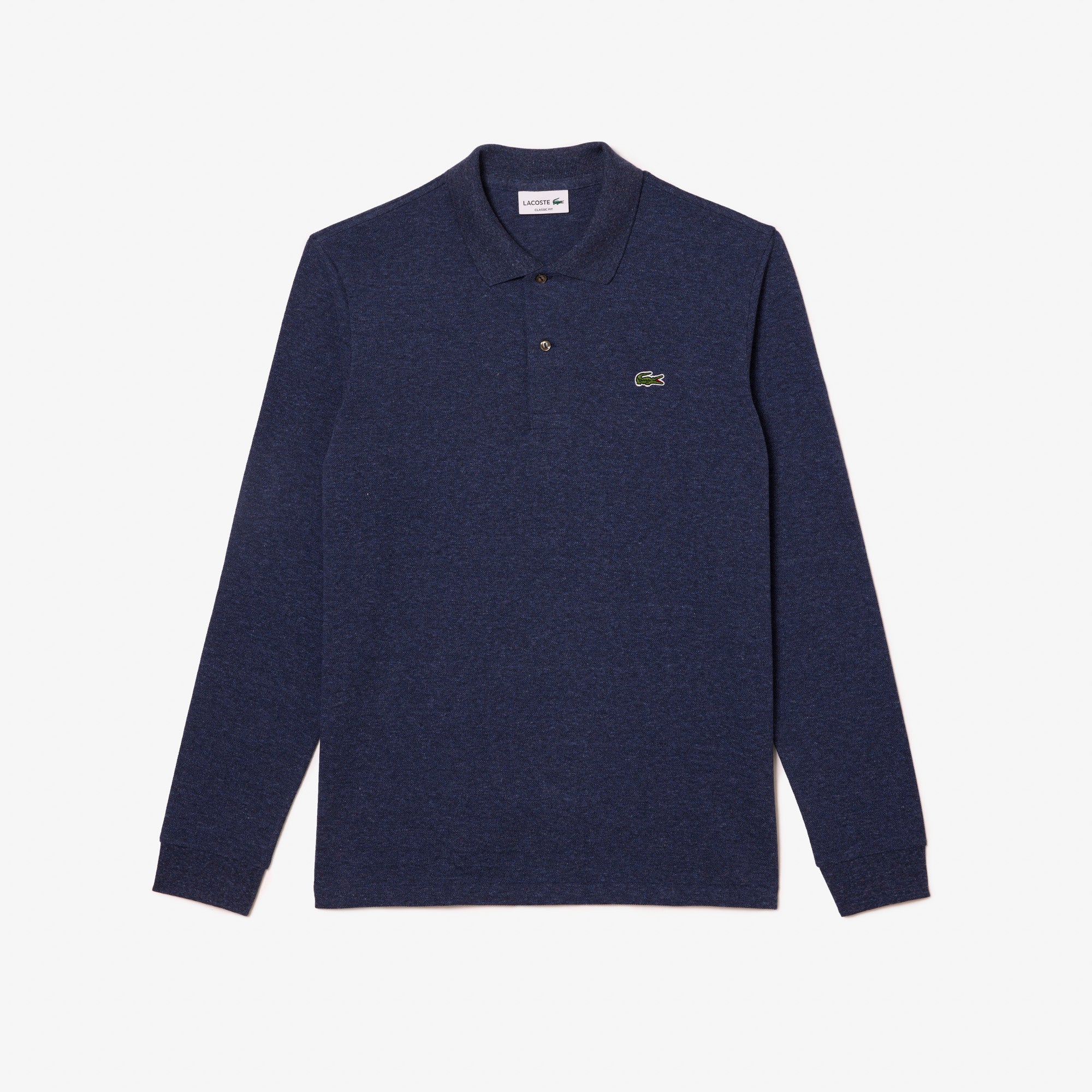 Classic Fit Long Sleeved L.12.12 Polo Shirt