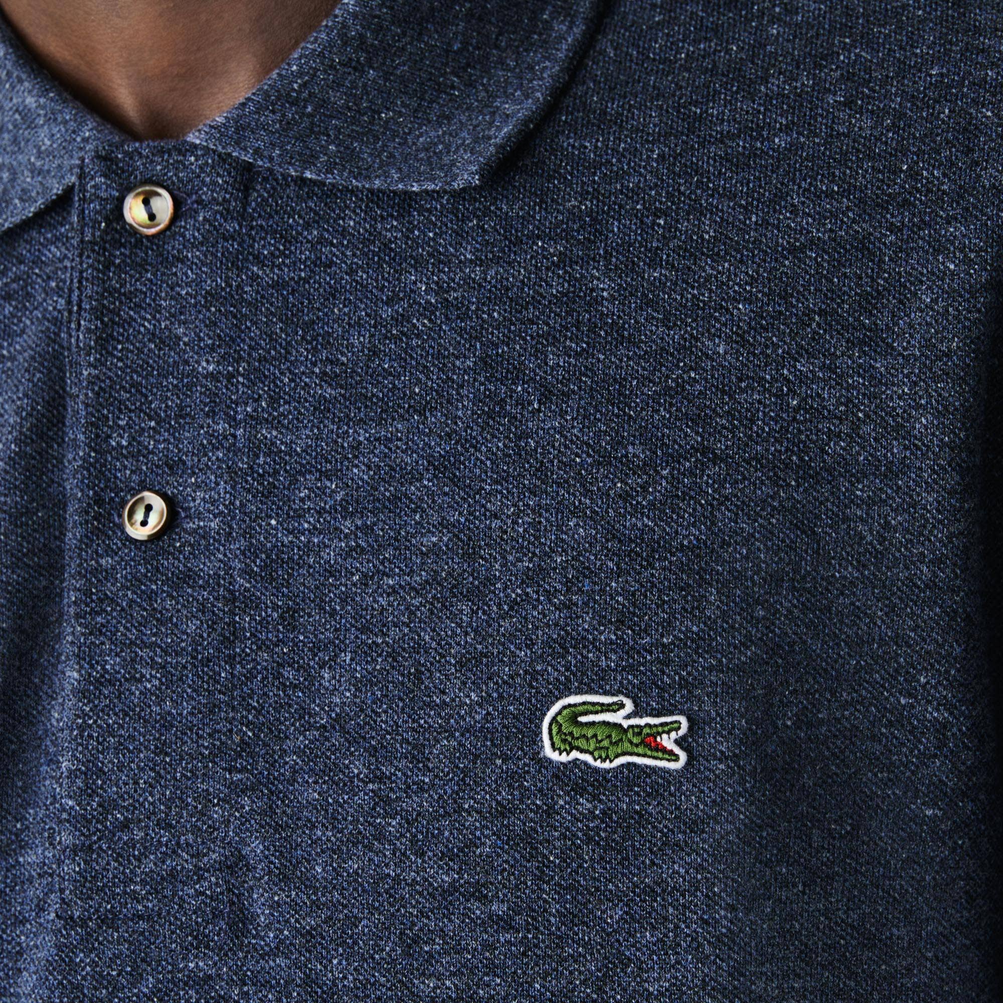 Classic Fit Long Sleeved L.12.12 Polo Shirt