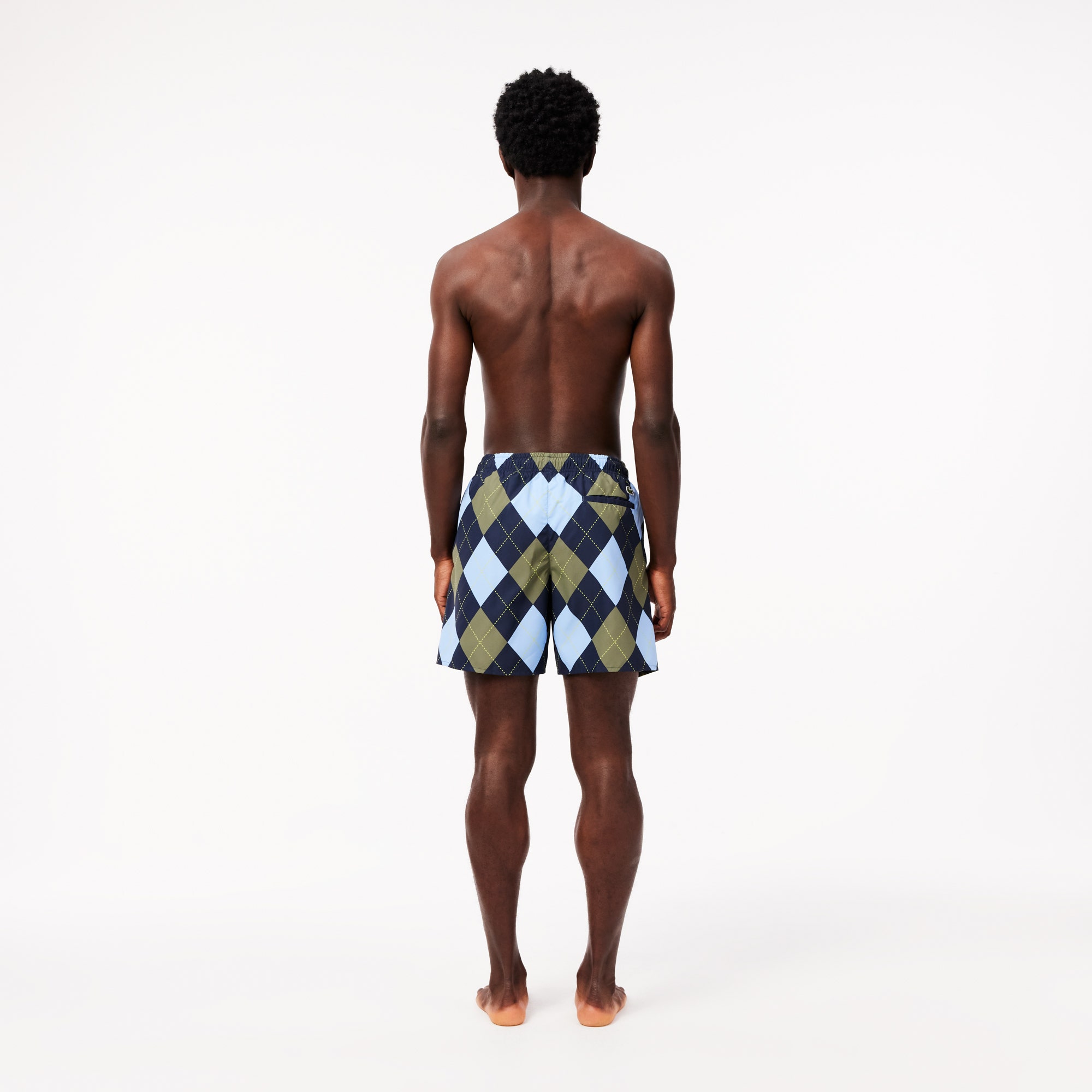 Mid Length Quick-Dry Swim Trunks