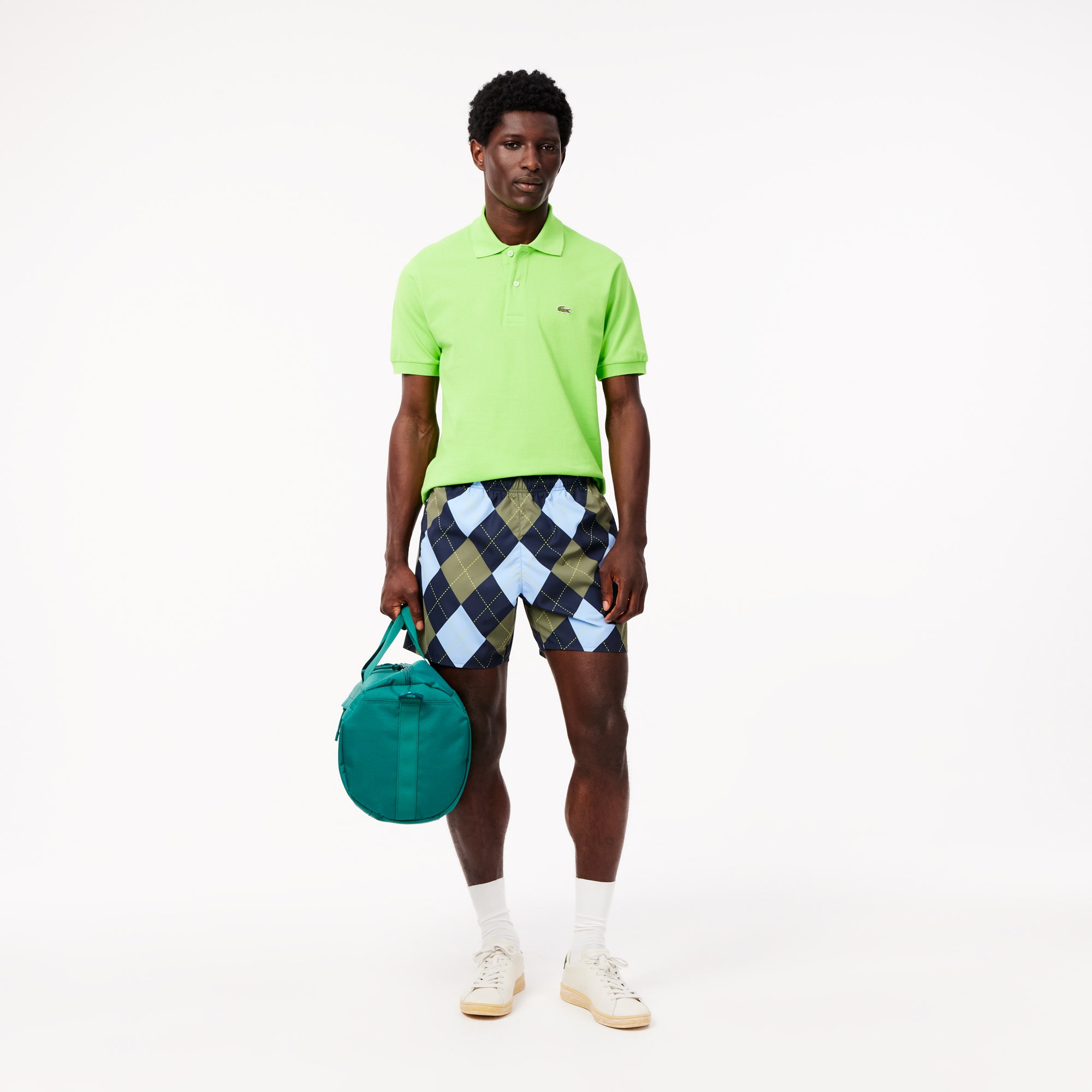 Mid Length Quick-Dry Swim Trunks