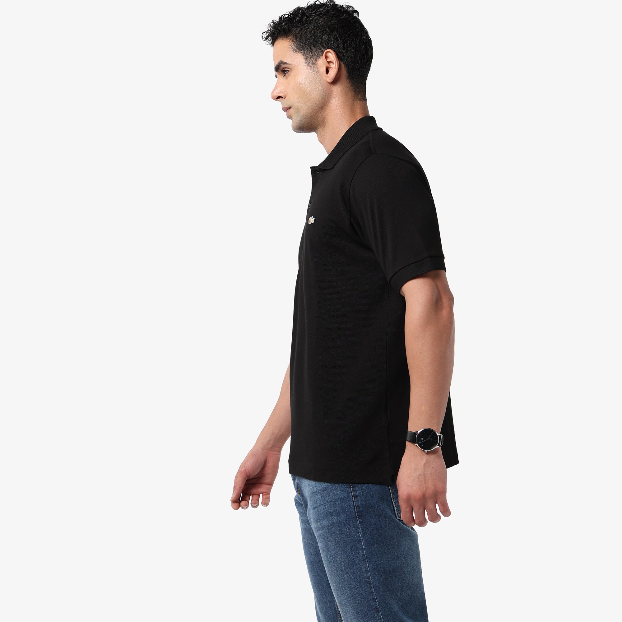 Classic Fit L.12.12 Original Pique Polo Shirt with Golden Logo