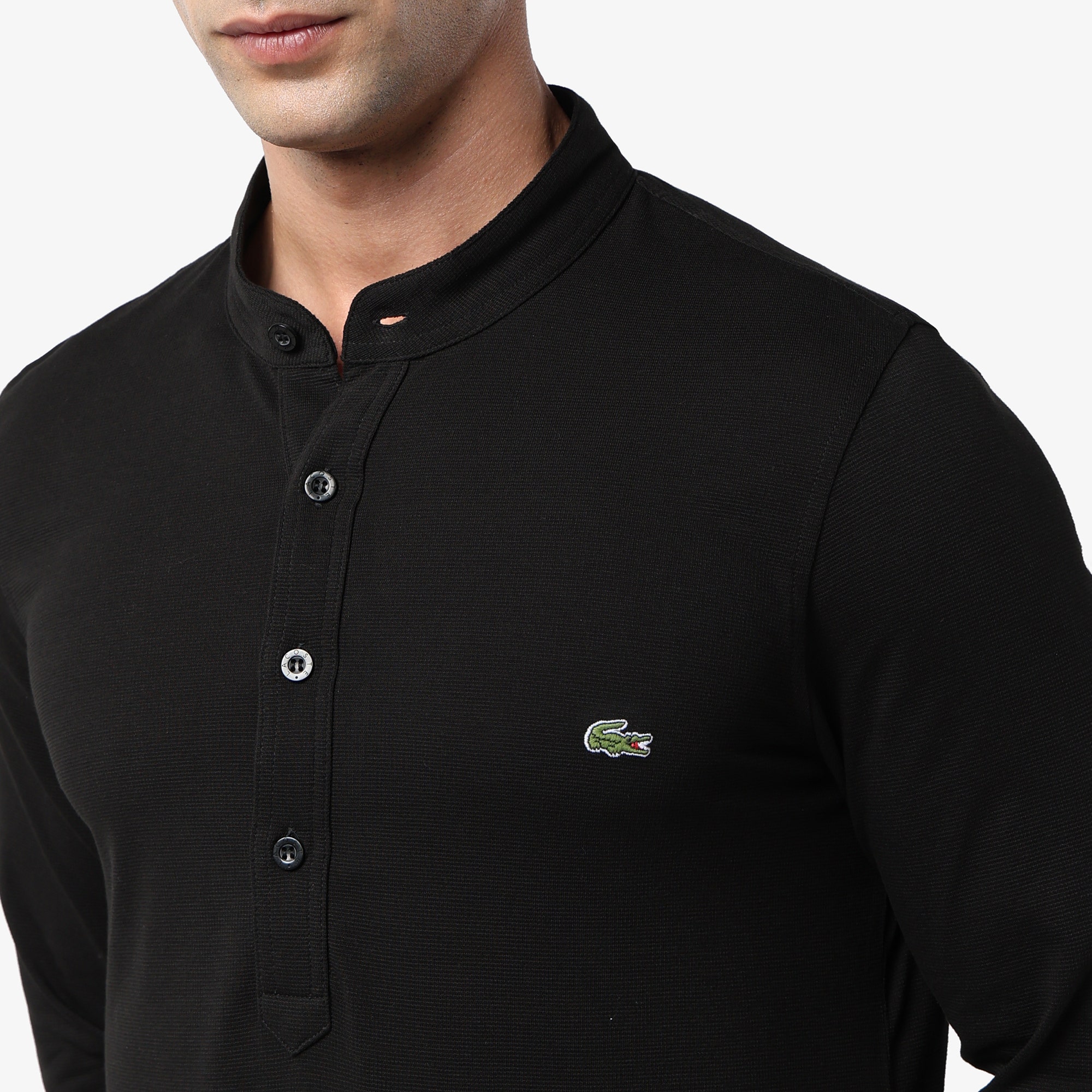 Men's Full Sleeve Knee Length Slim Fit Kurta