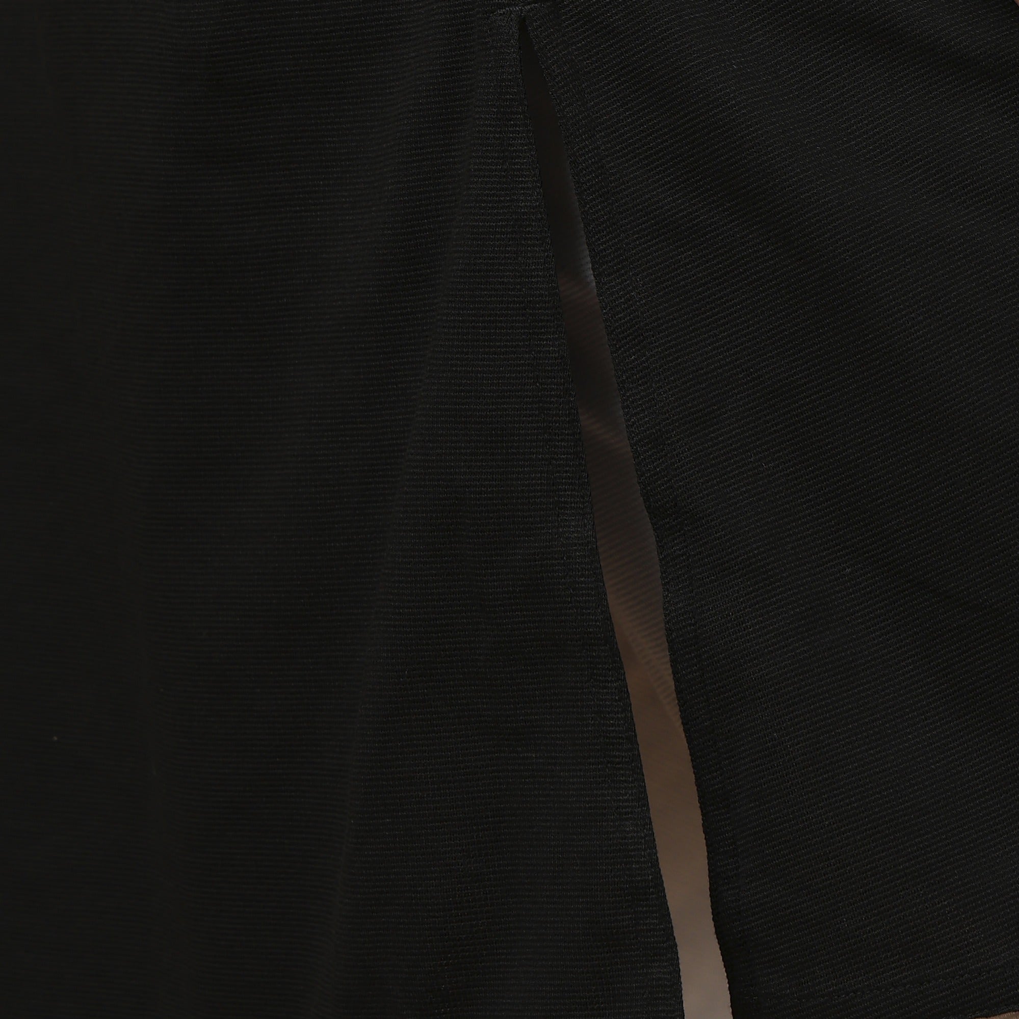 Men's Full Sleeve Knee Length Slim Fit Kurta with Golden Logo