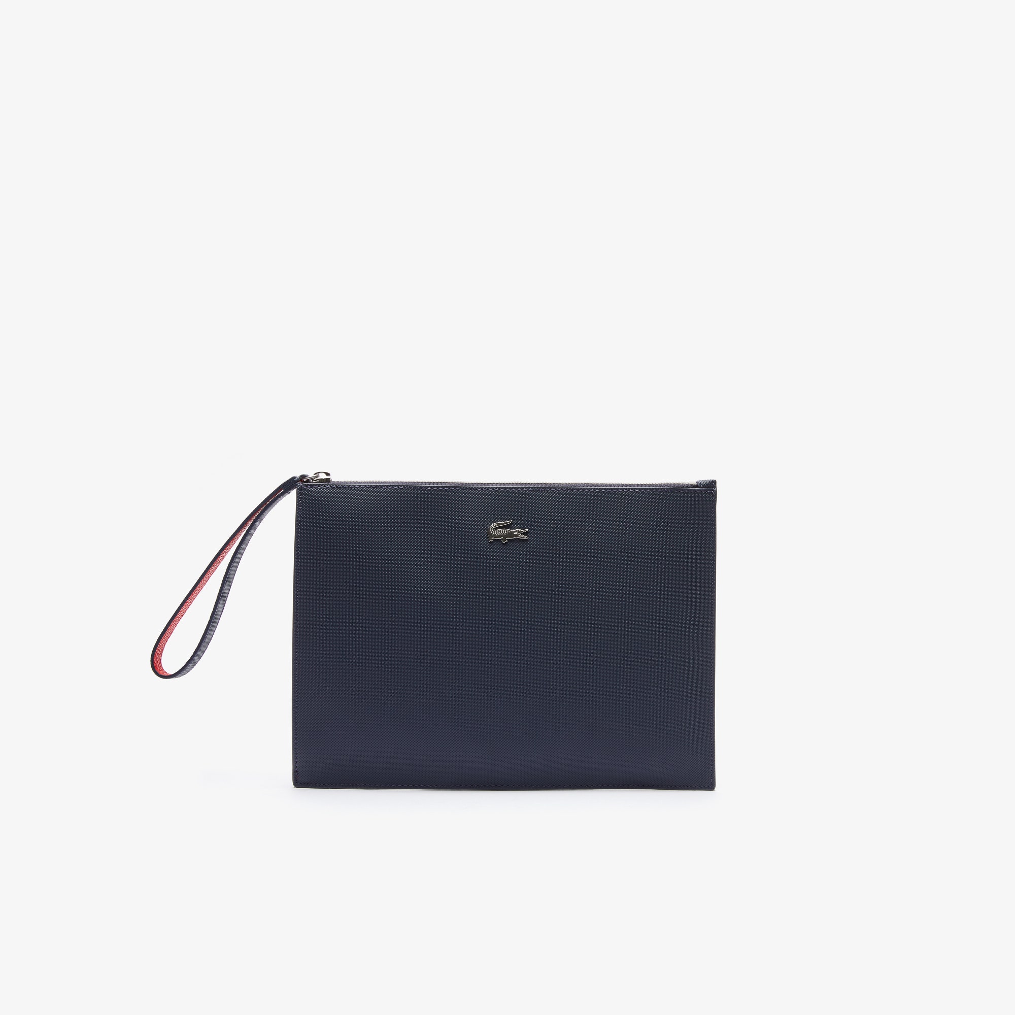 Anna Coated Pique Canvas Pouch