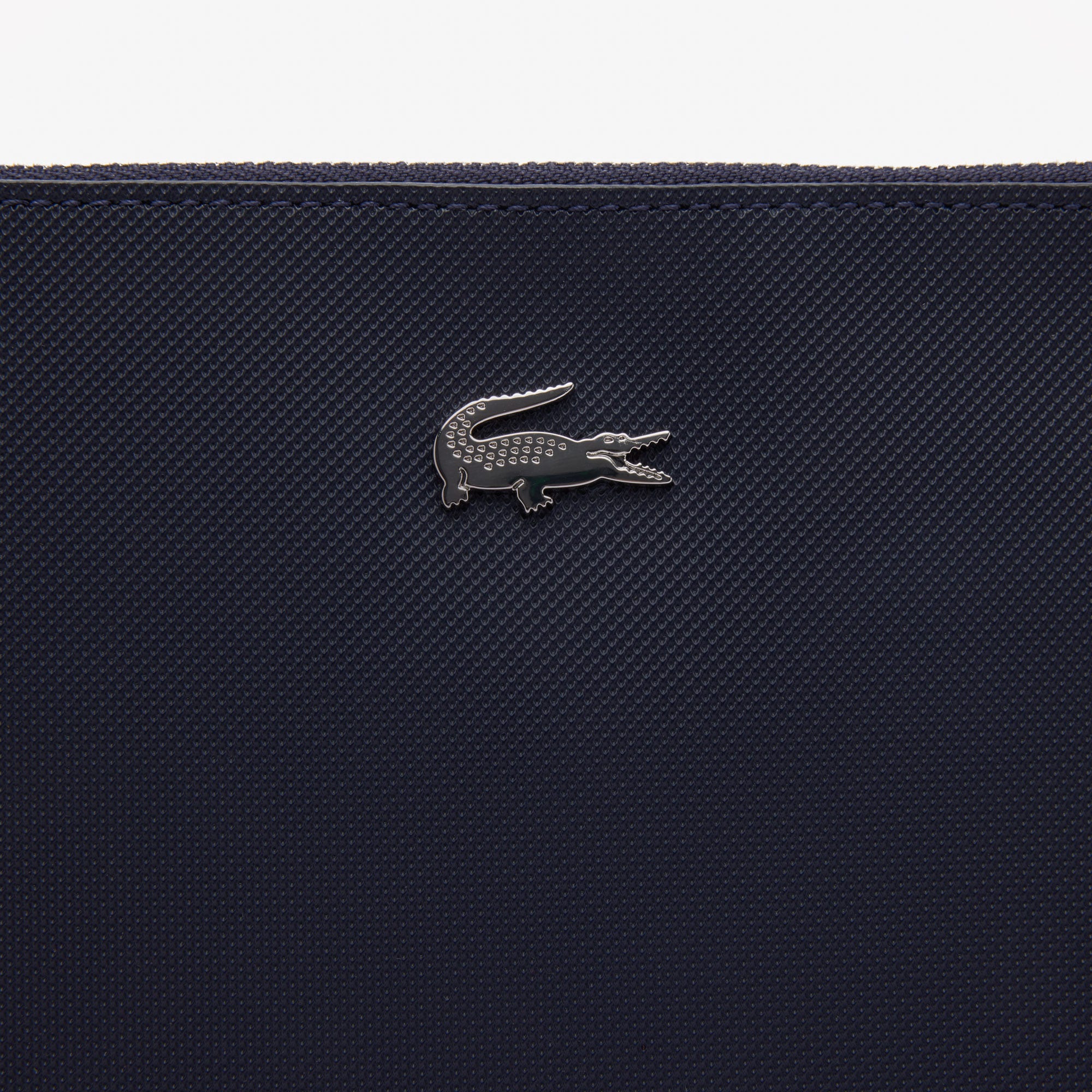 Anna Coated Pique Canvas Pouch
