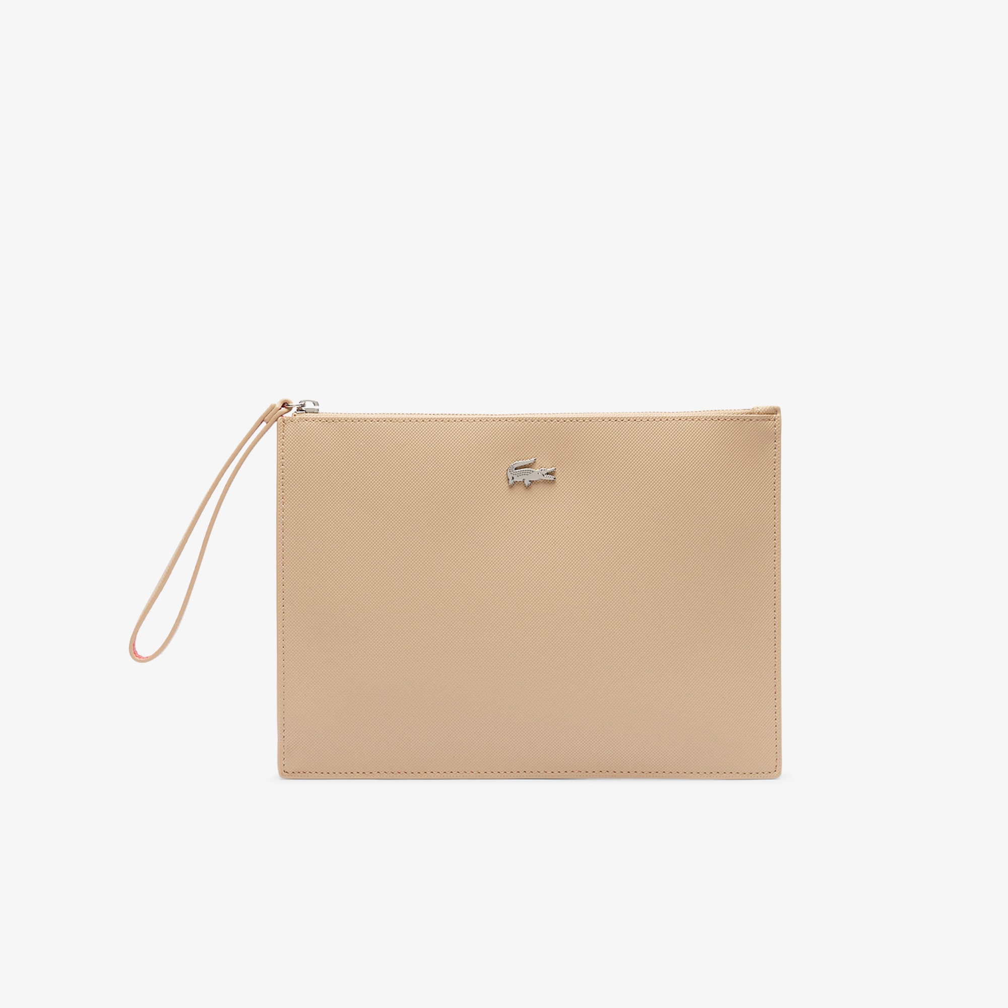 Anna Coated Pique Canvas Pouch