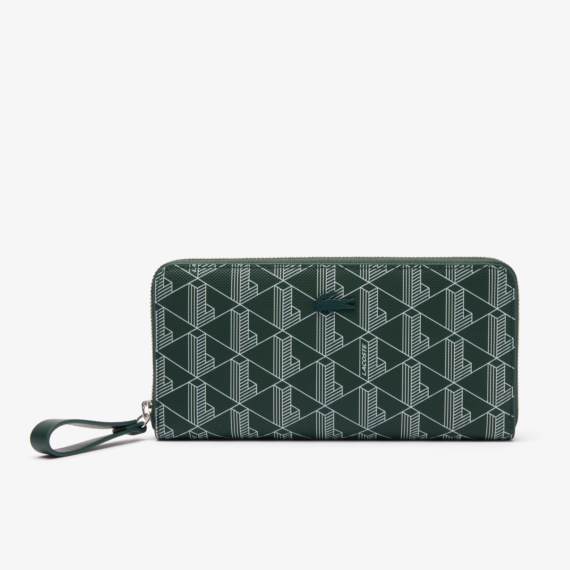 Large Zipped Monogram Billfold