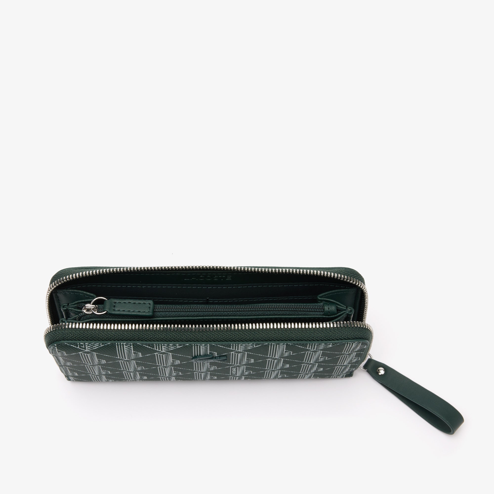 Large Zipped Monogram Billfold