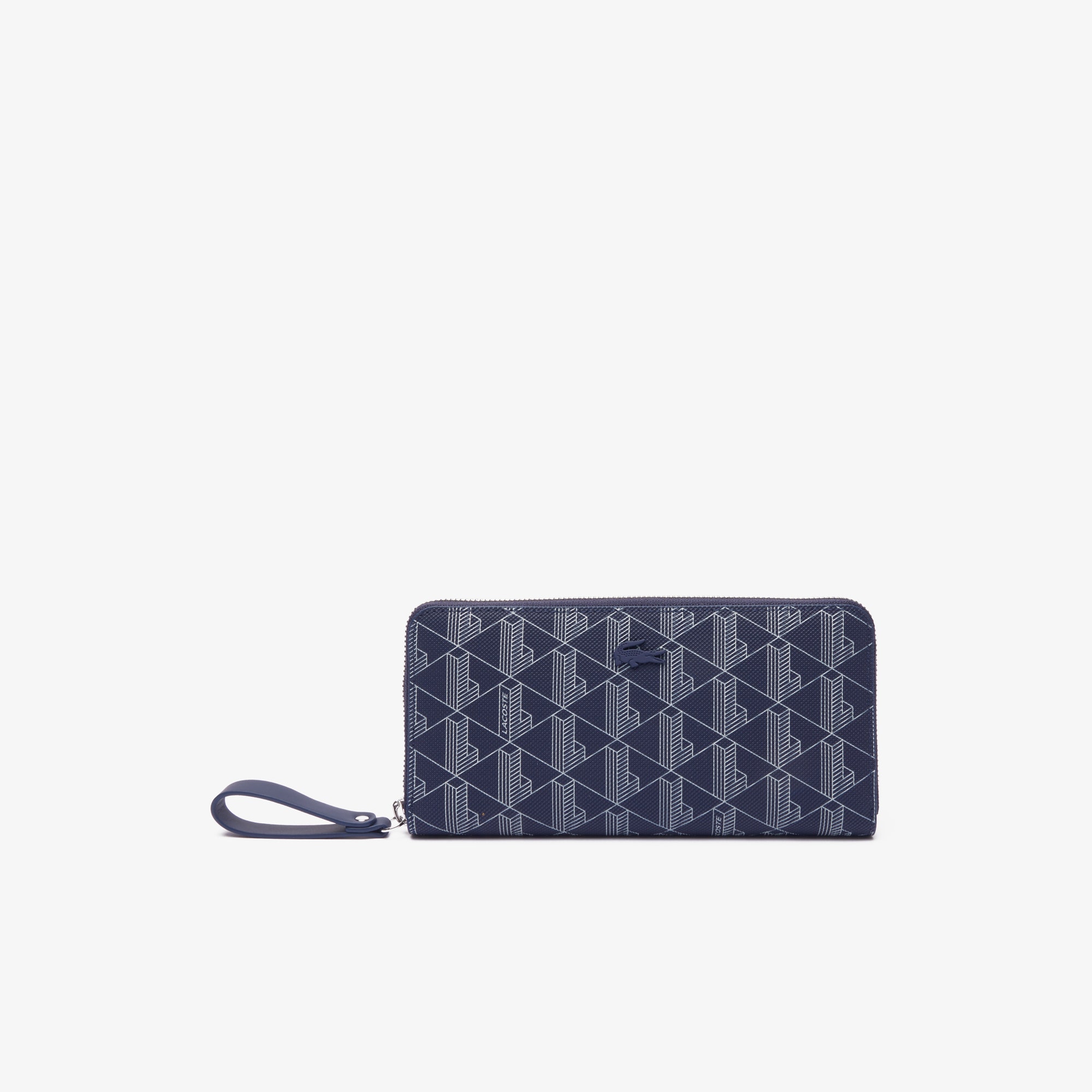 Large Zipped Monogram Billfold