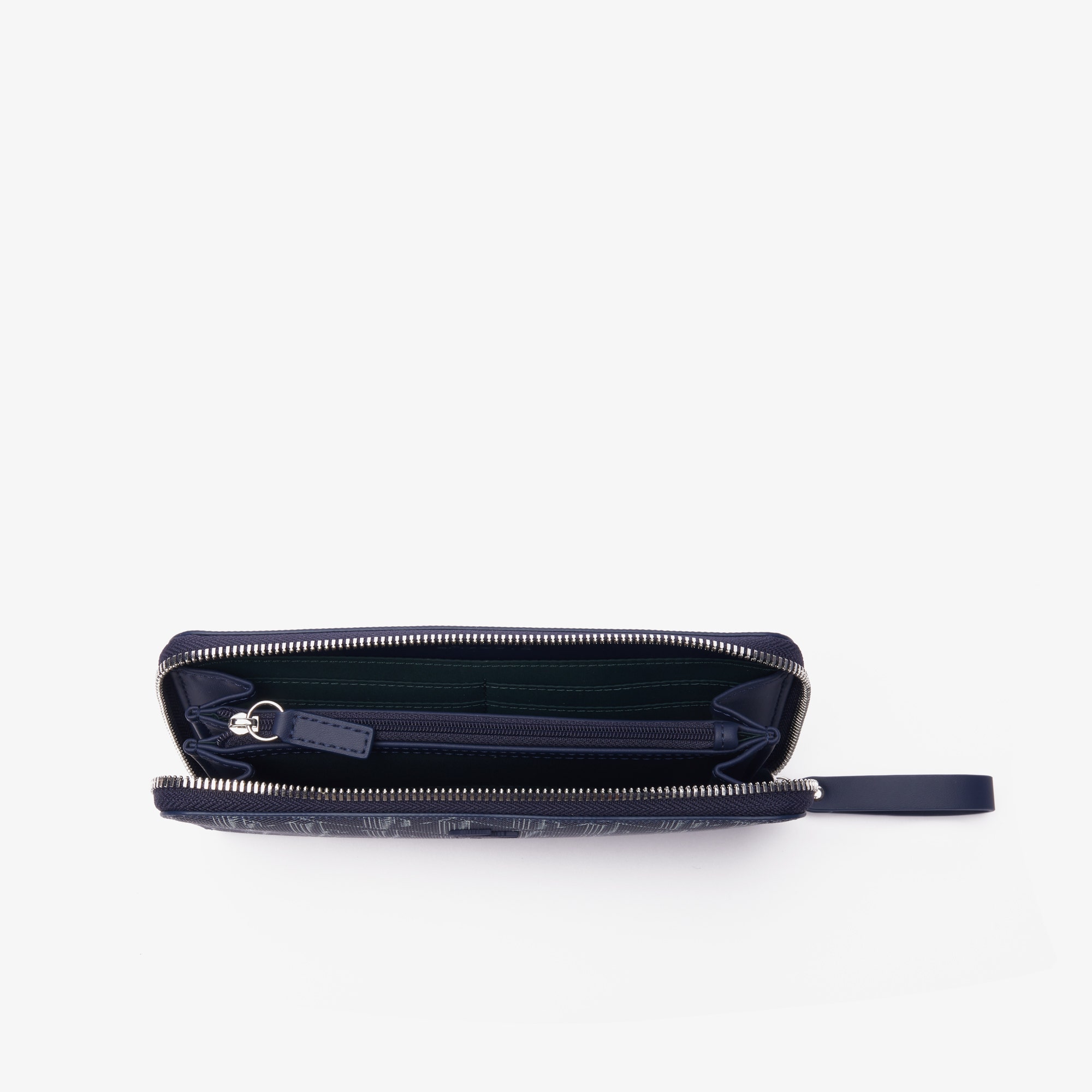Large Zipped Monogram Billfold