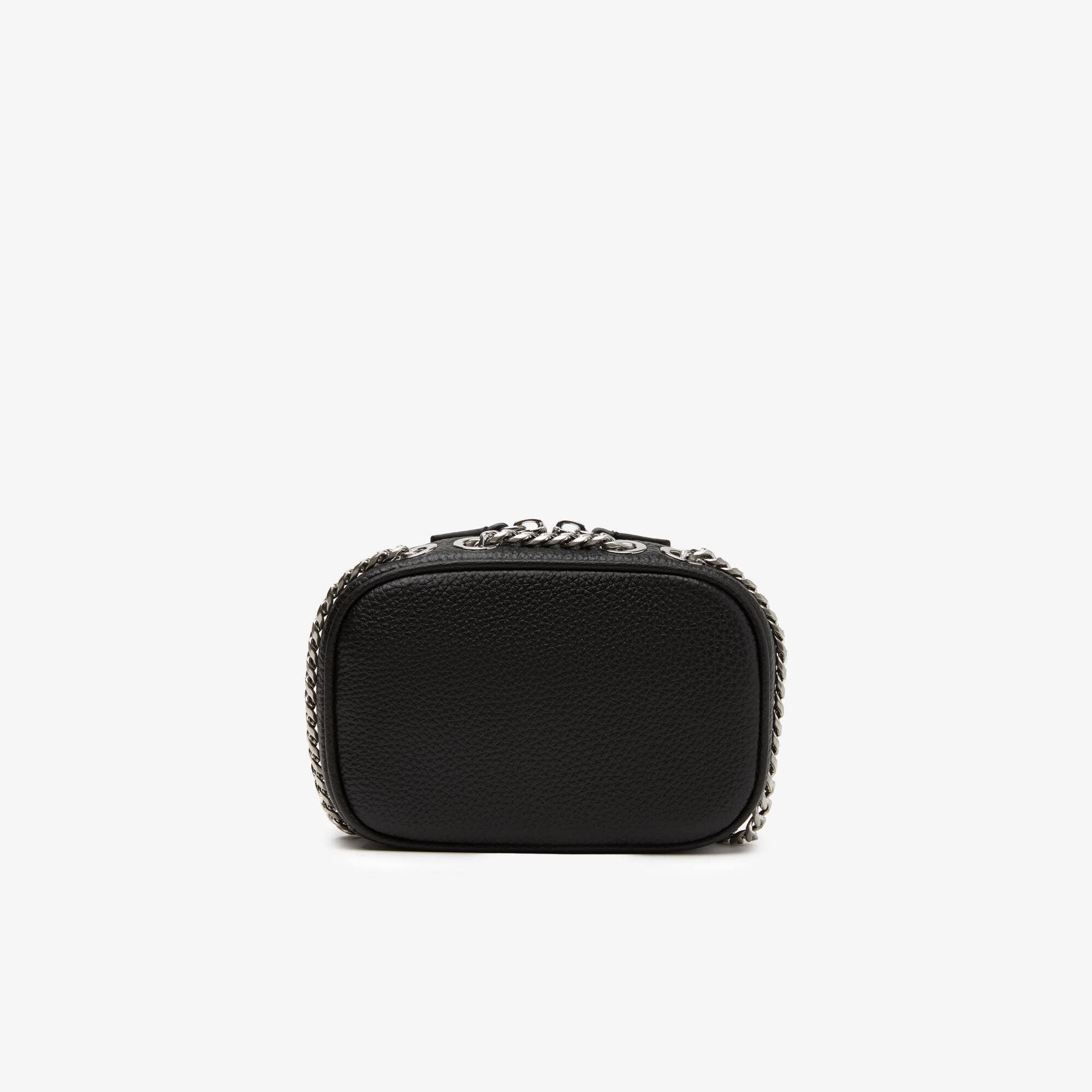 Women's Lacoste Top Leather Square Shoulder Bag 
