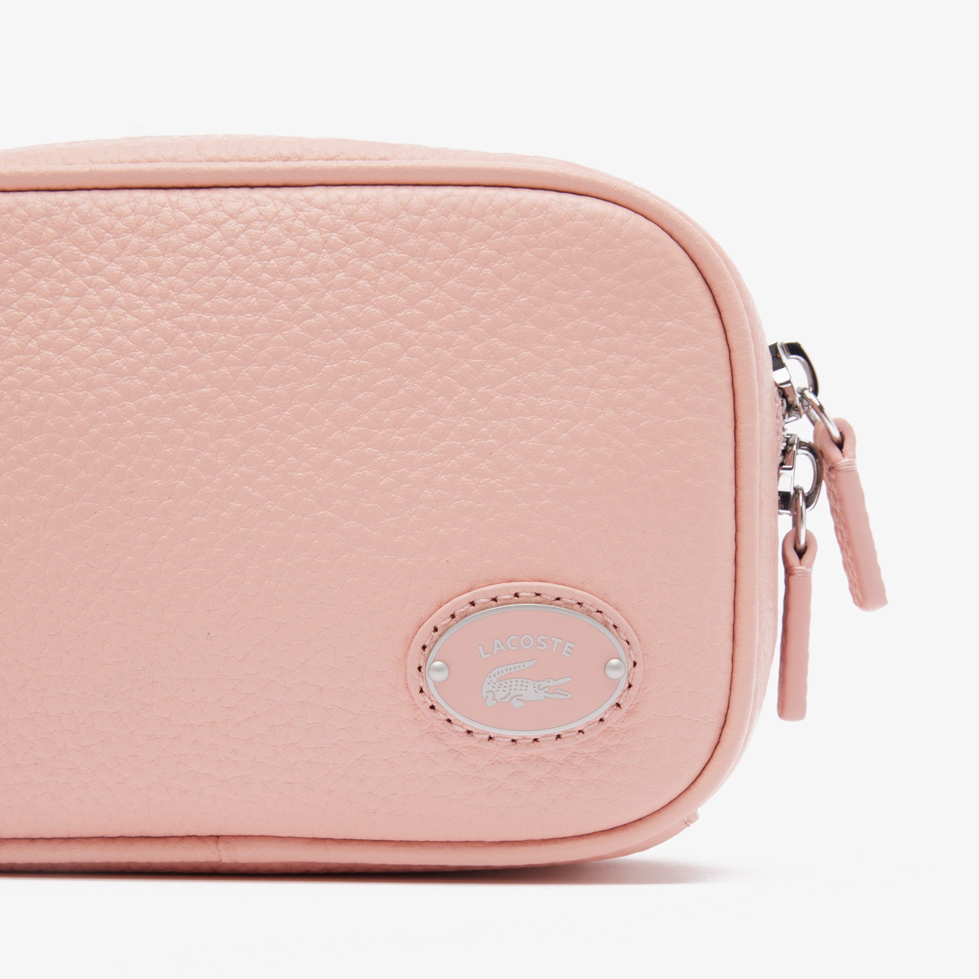 Women s Lacoste Top Leather Square Shoulder Bag 