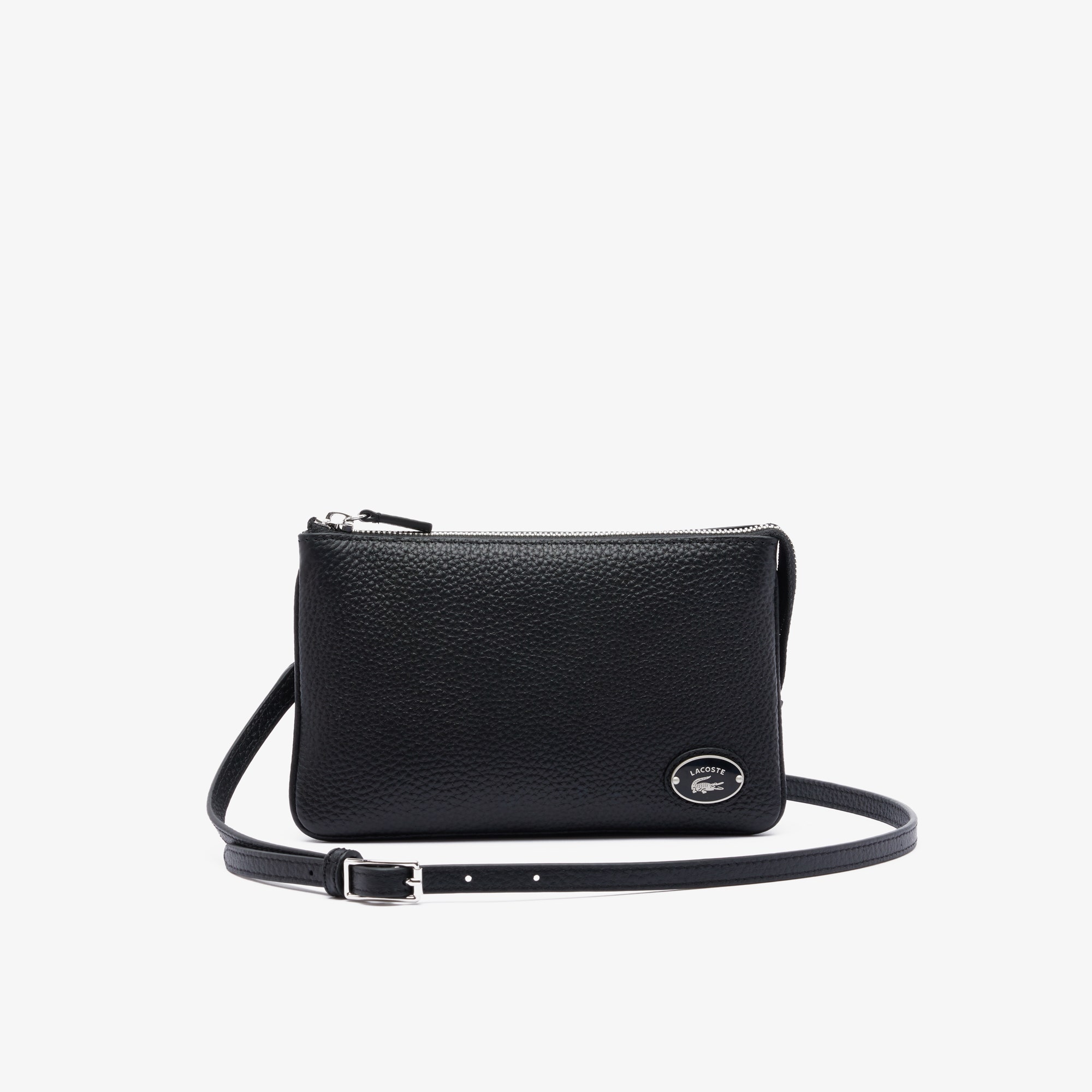Origin Croc Leather Double Pouch Purse