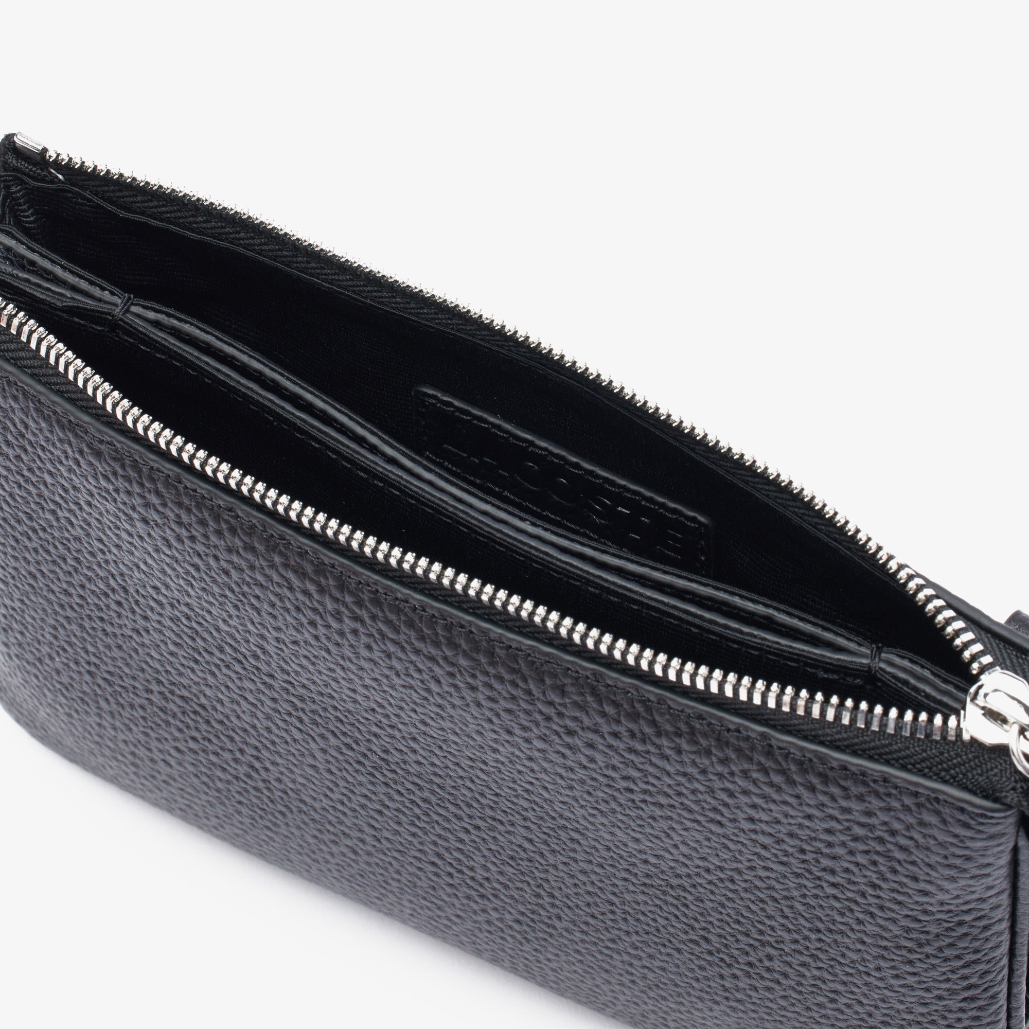 Origin Croc Leather Double Pouch Purse