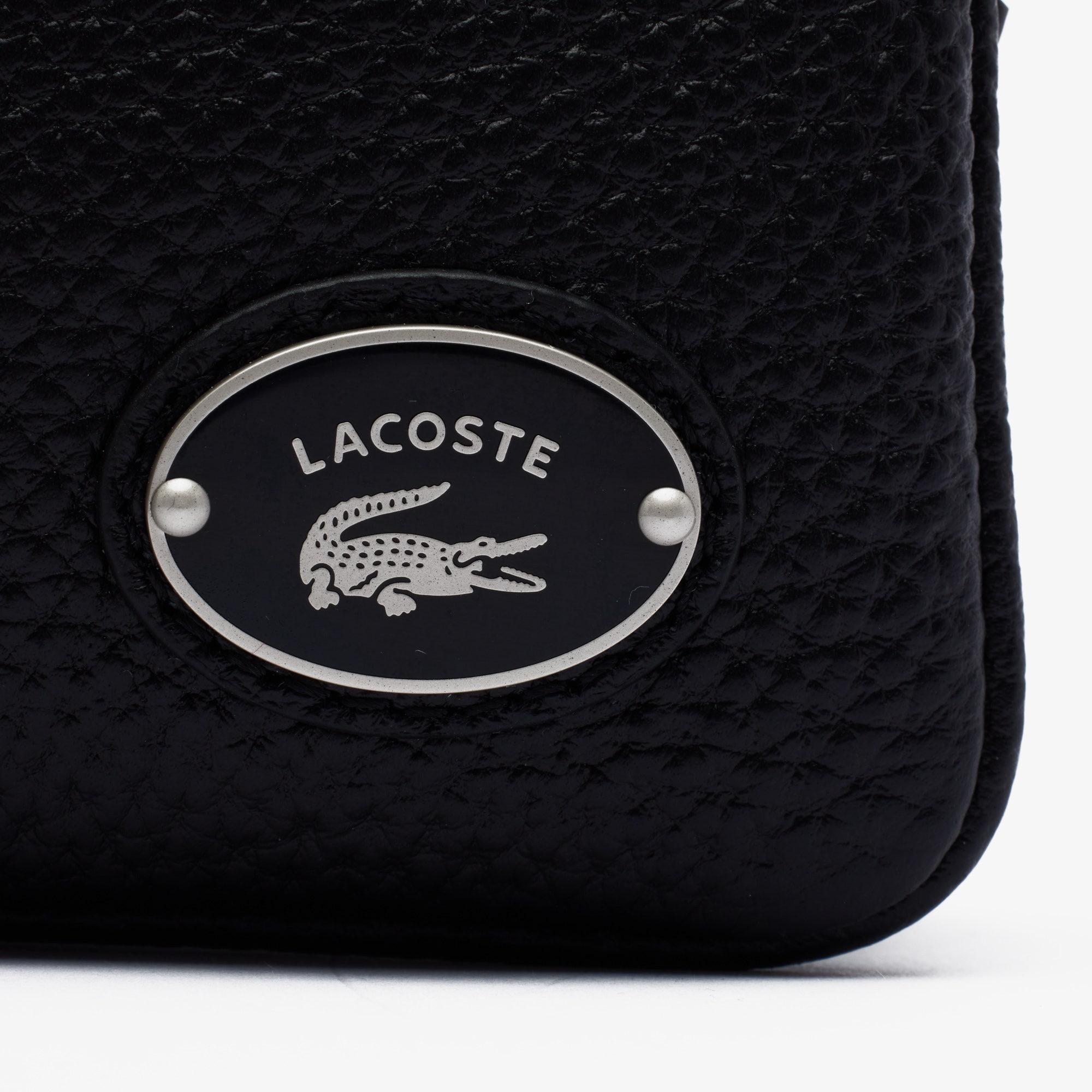 Origin Croc Leather Double Pouch Purse