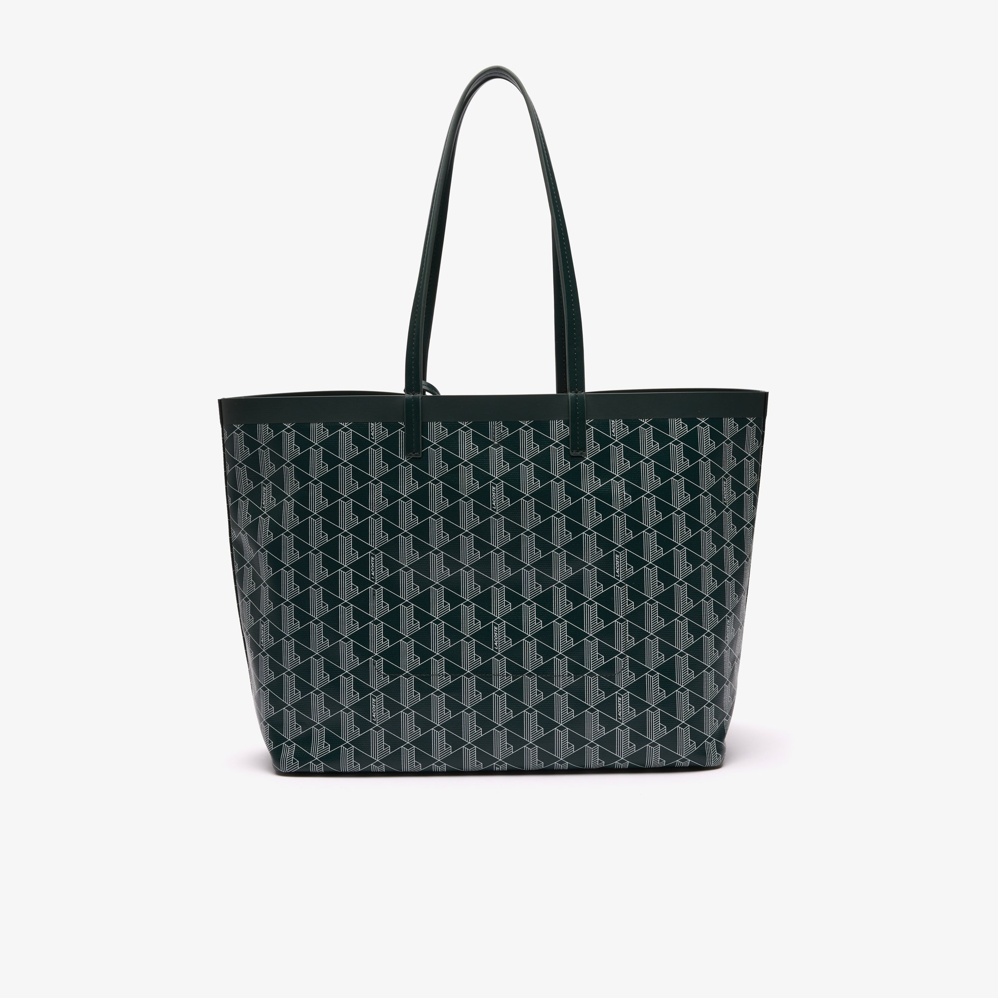 Zely Coated Canvas Monogram Medium Tote