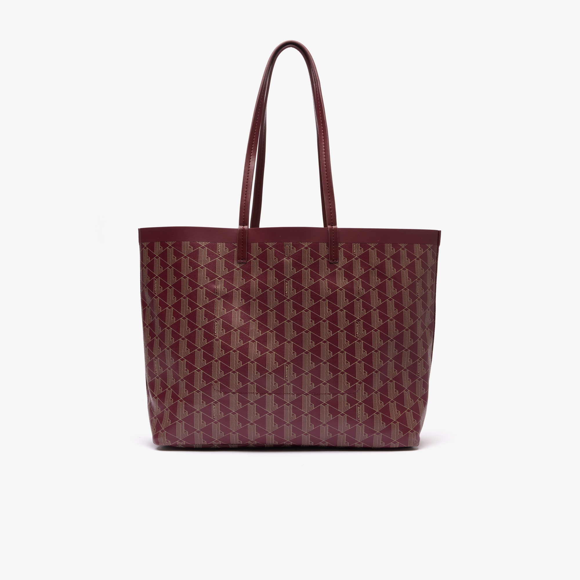 Zely Coated Canvas Monogram Medium Tote