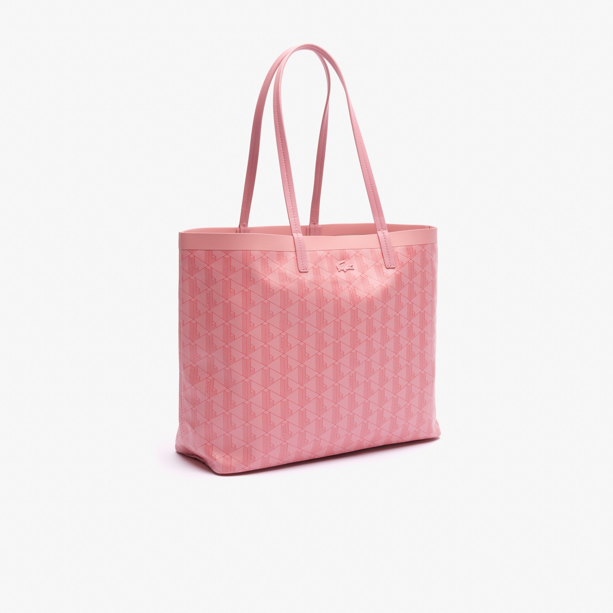 Zely Coated Canvas Monogram Medium Tote