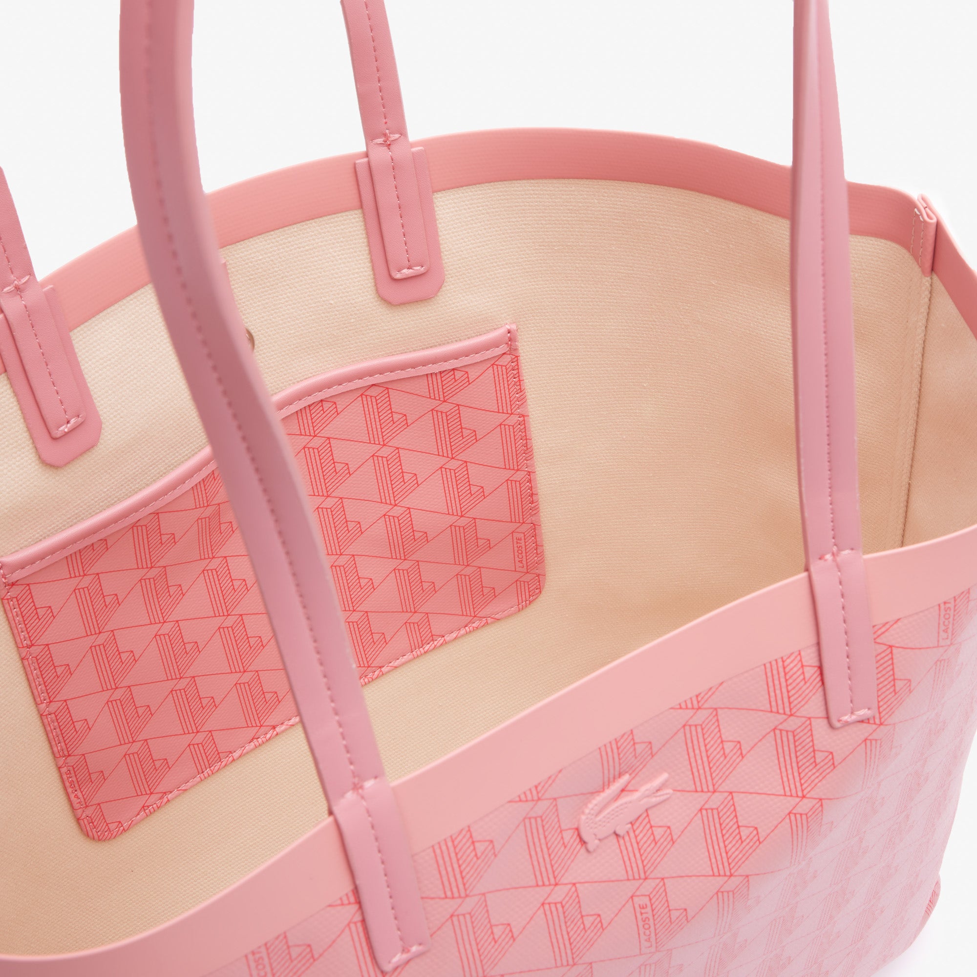 Zely Coated Canvas Monogram Medium Tote