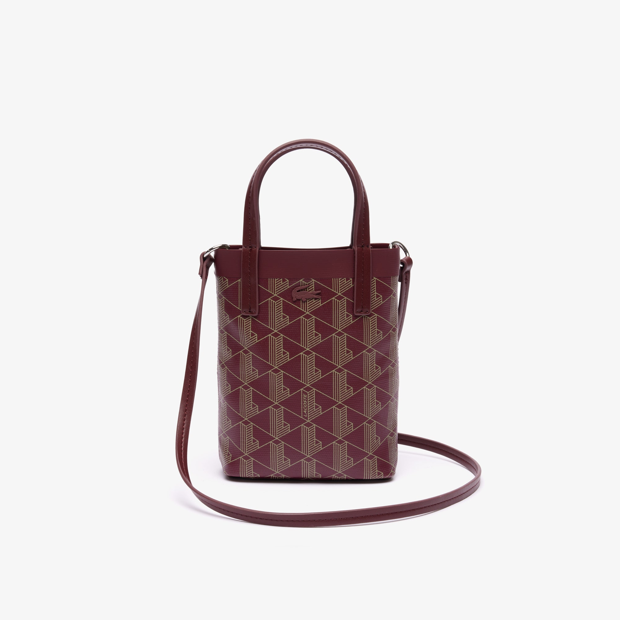 Zely Coated Canvas Monogram Mini Tote