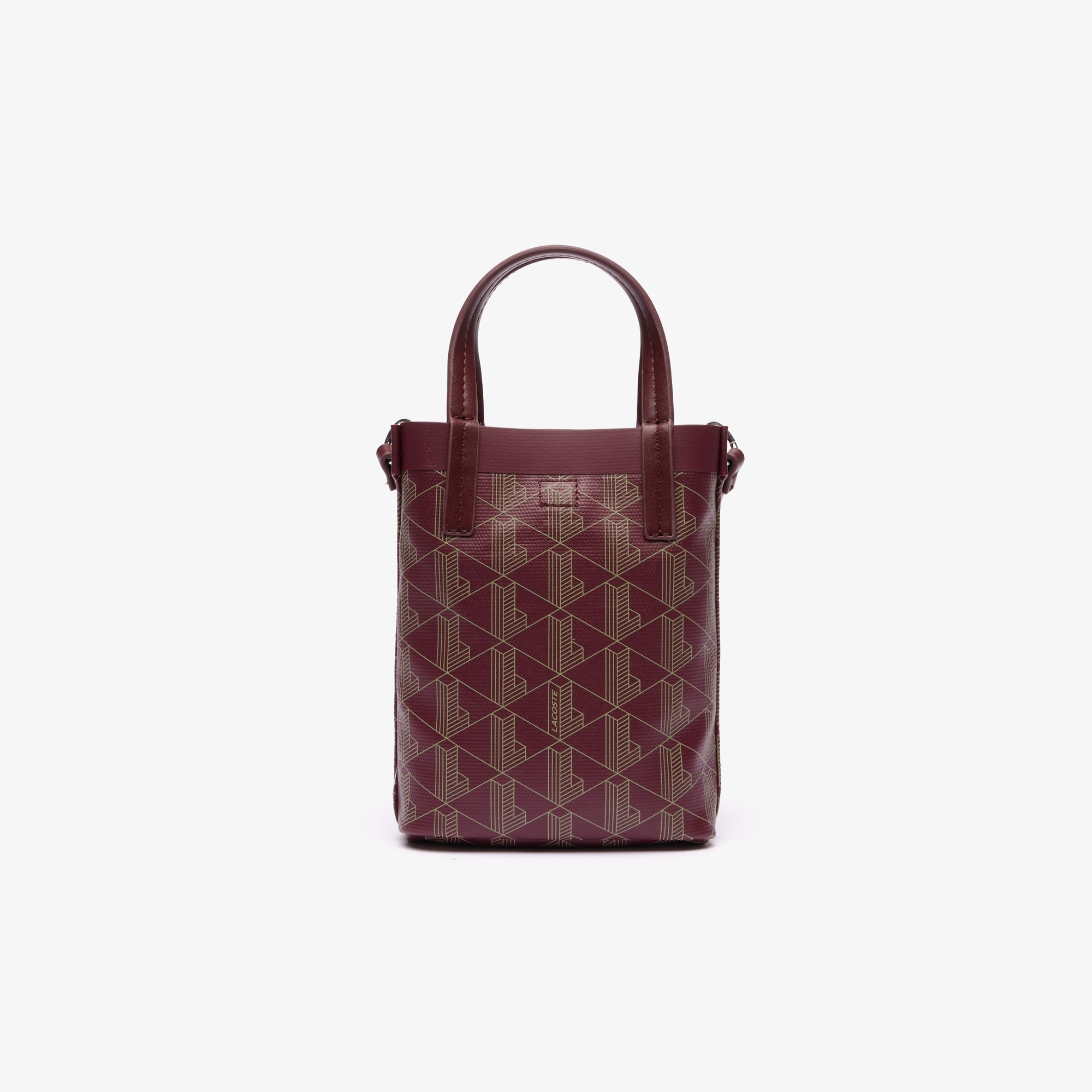 Zely Coated Canvas Monogram Mini Tote