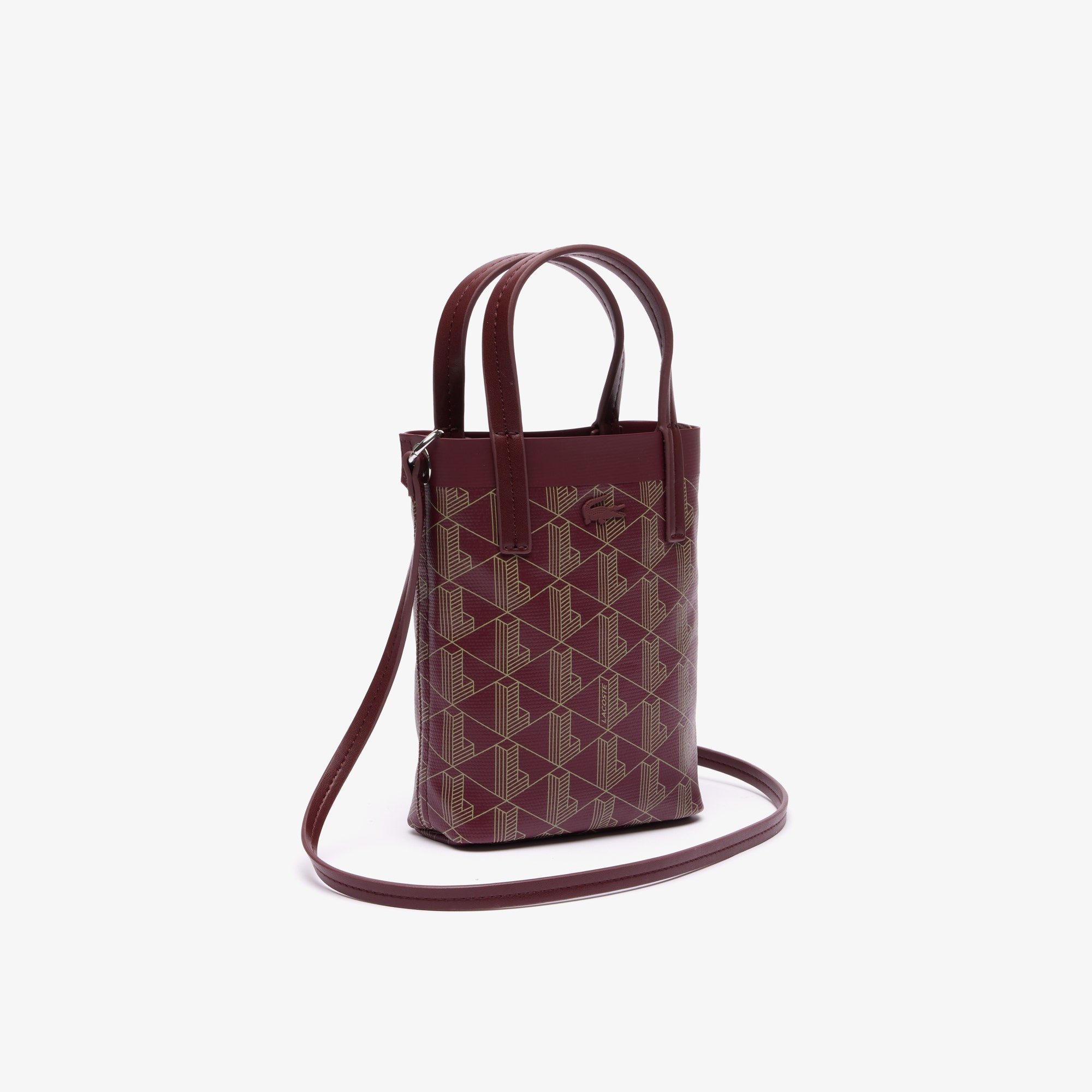 Zely Coated Canvas Monogram Mini Tote