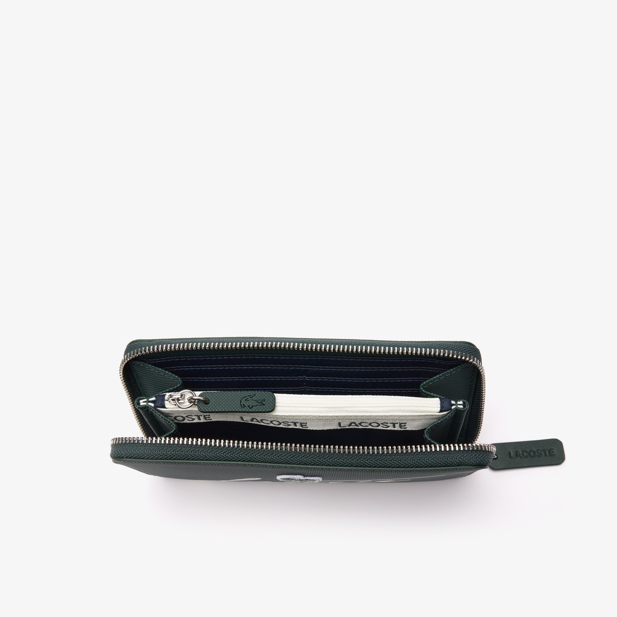 Zipped L.12.12 Signature Print Wallet
