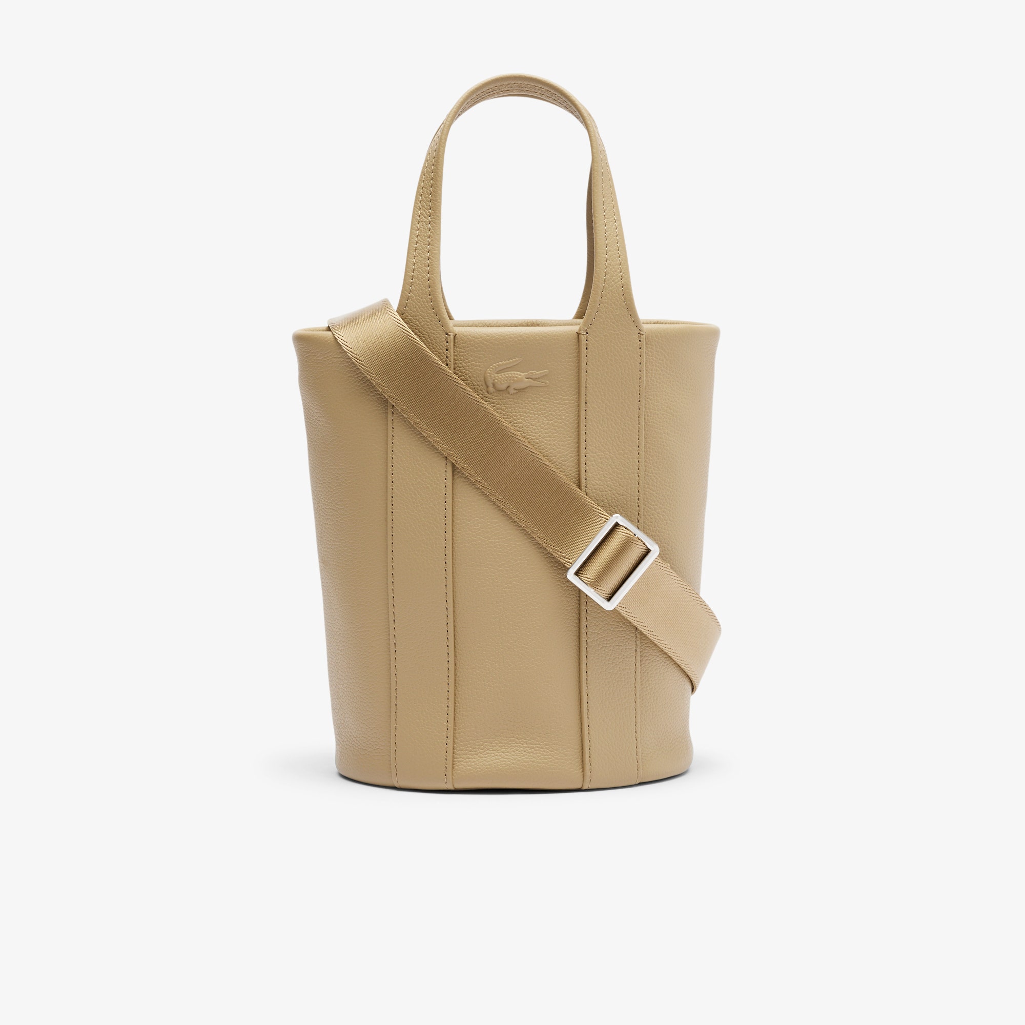 City Court Leather Bucket Bag