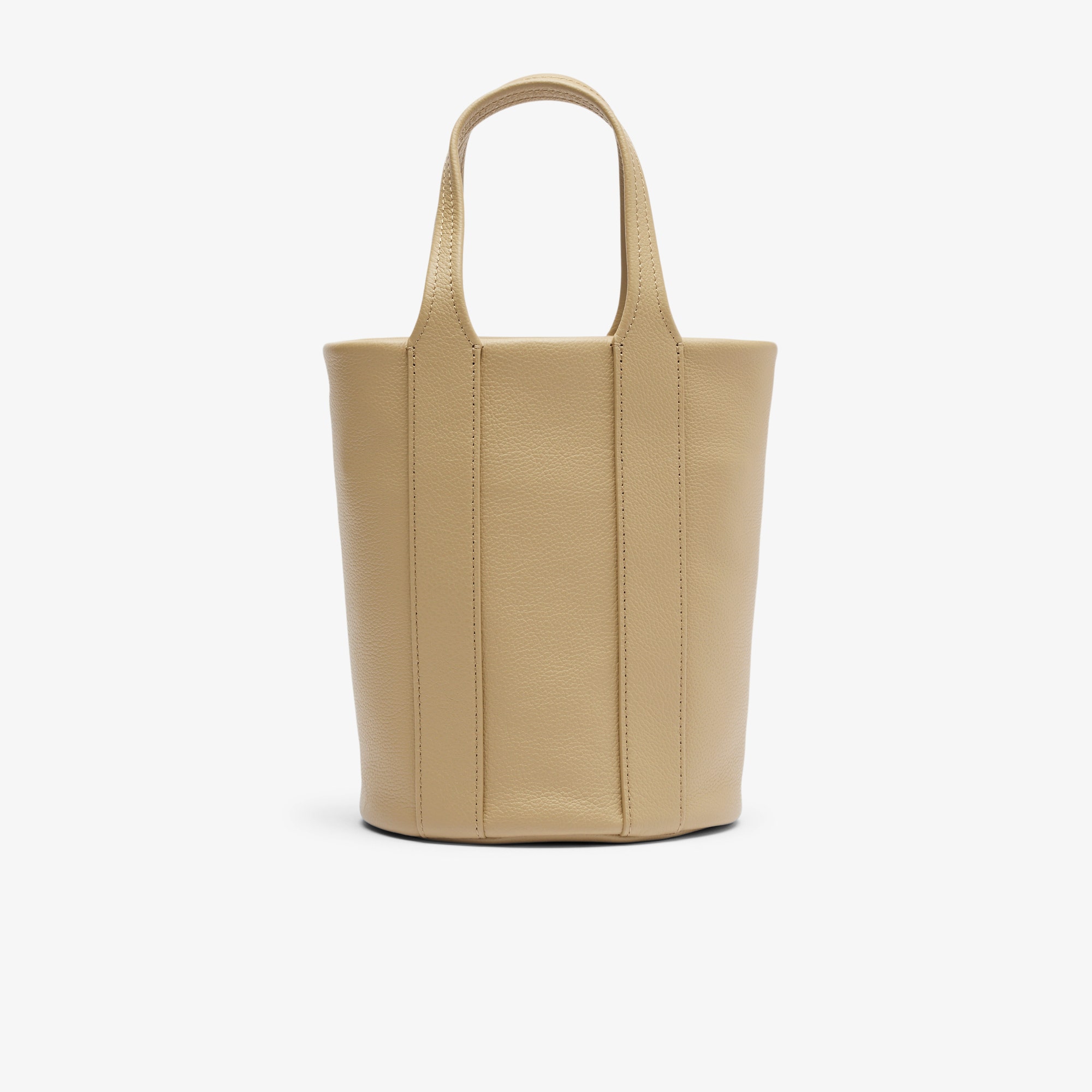 City Court Leather Bucket Bag