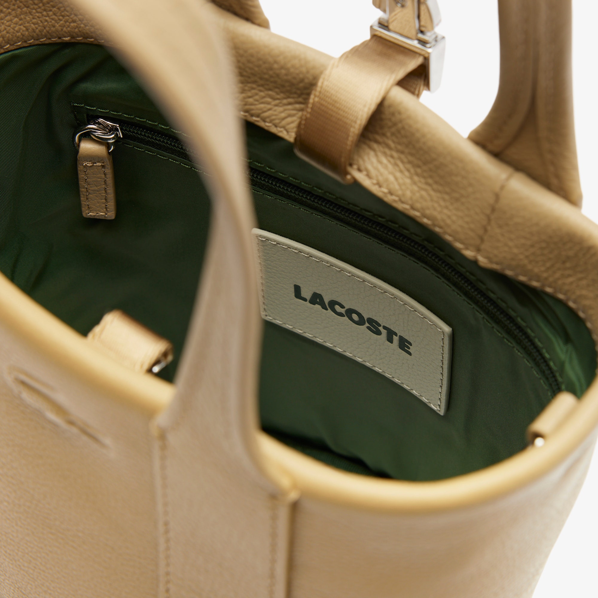 City Court Leather Bucket Bag
