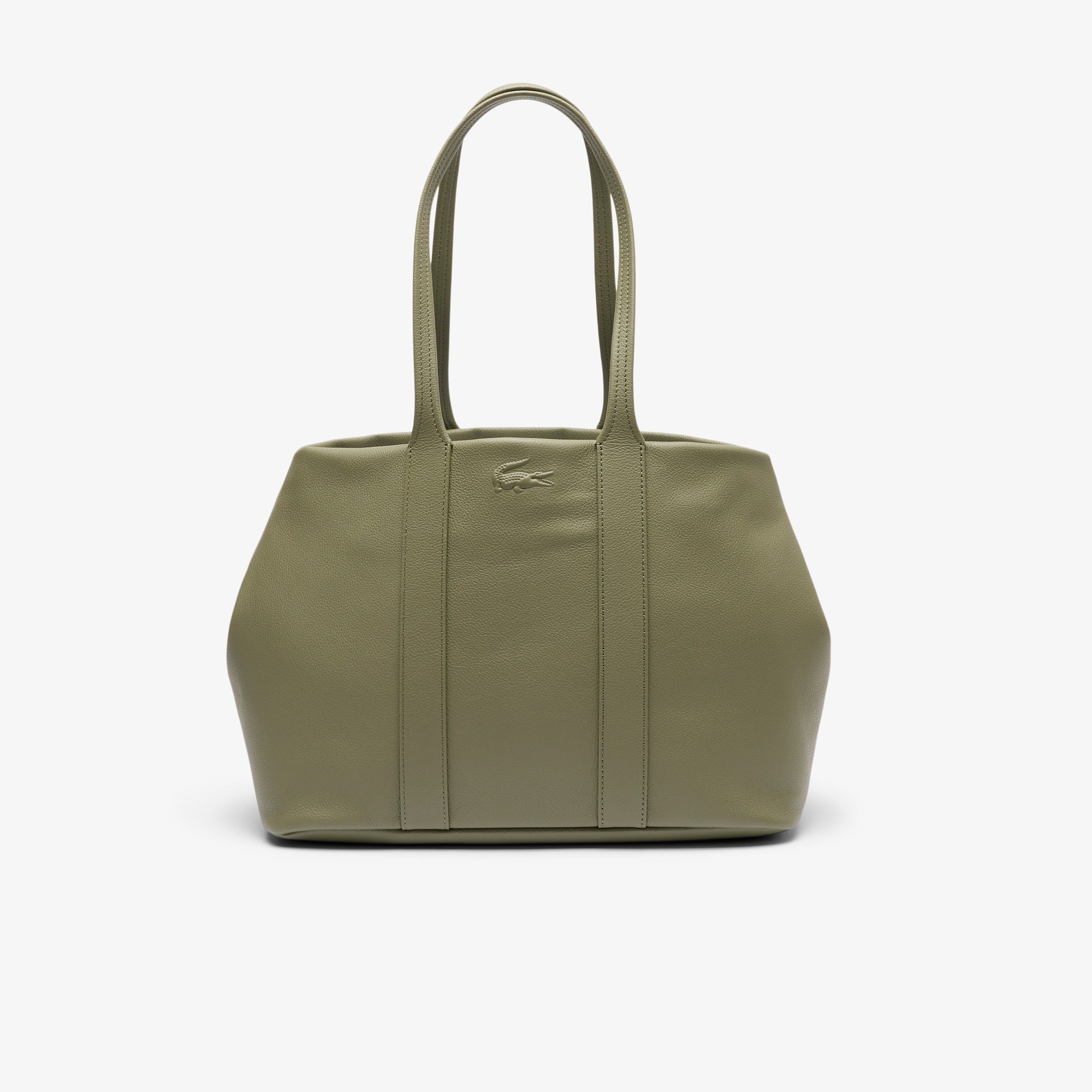 Large City Court Leather Tote