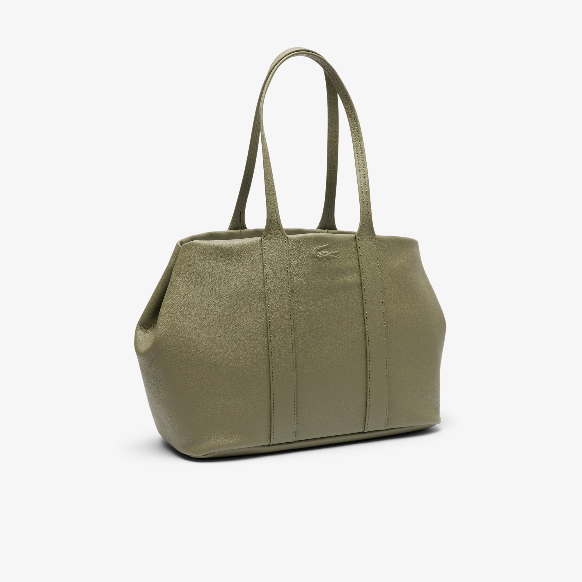 Large City Court Leather Tote