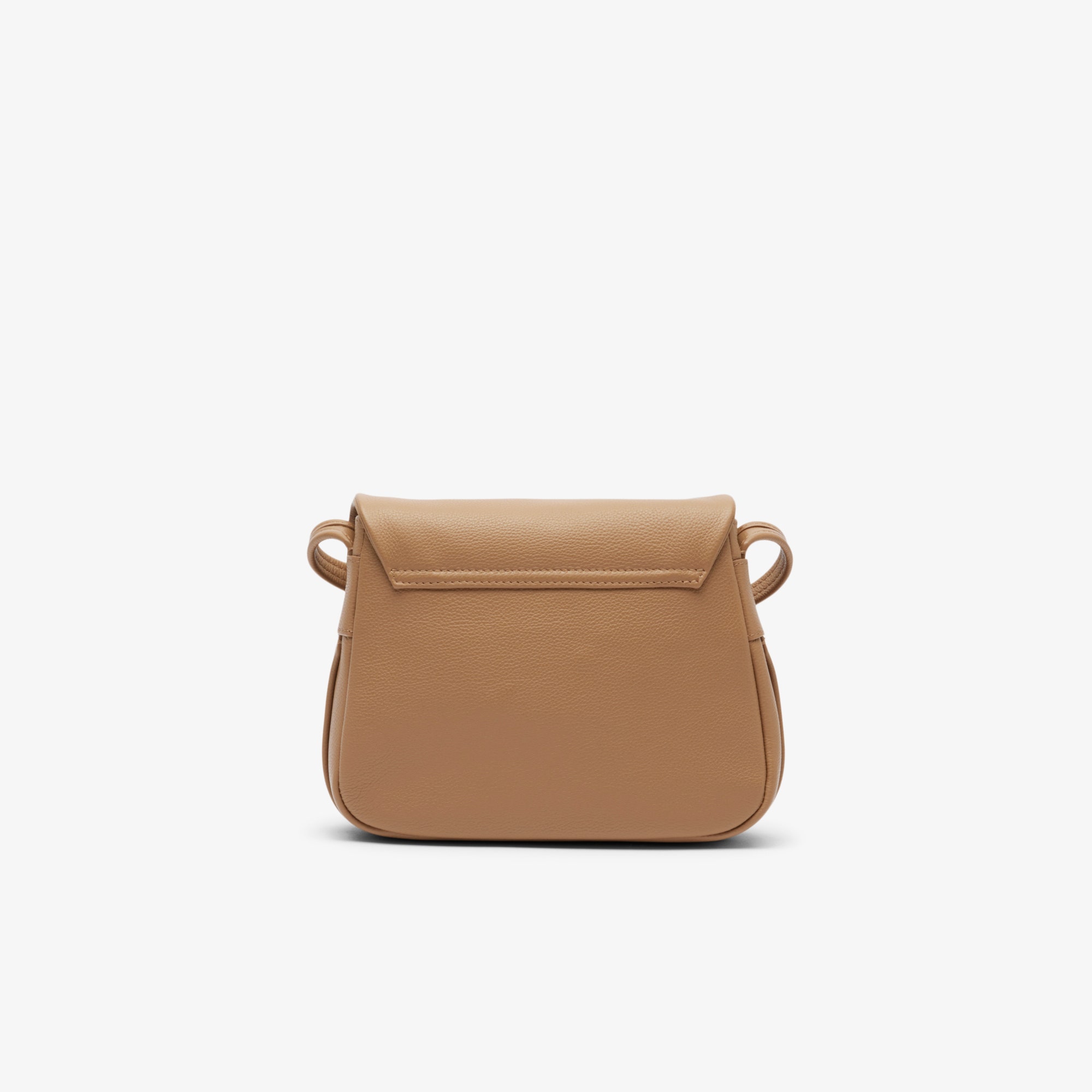 City Court Grain Leather Flap Close Bag
