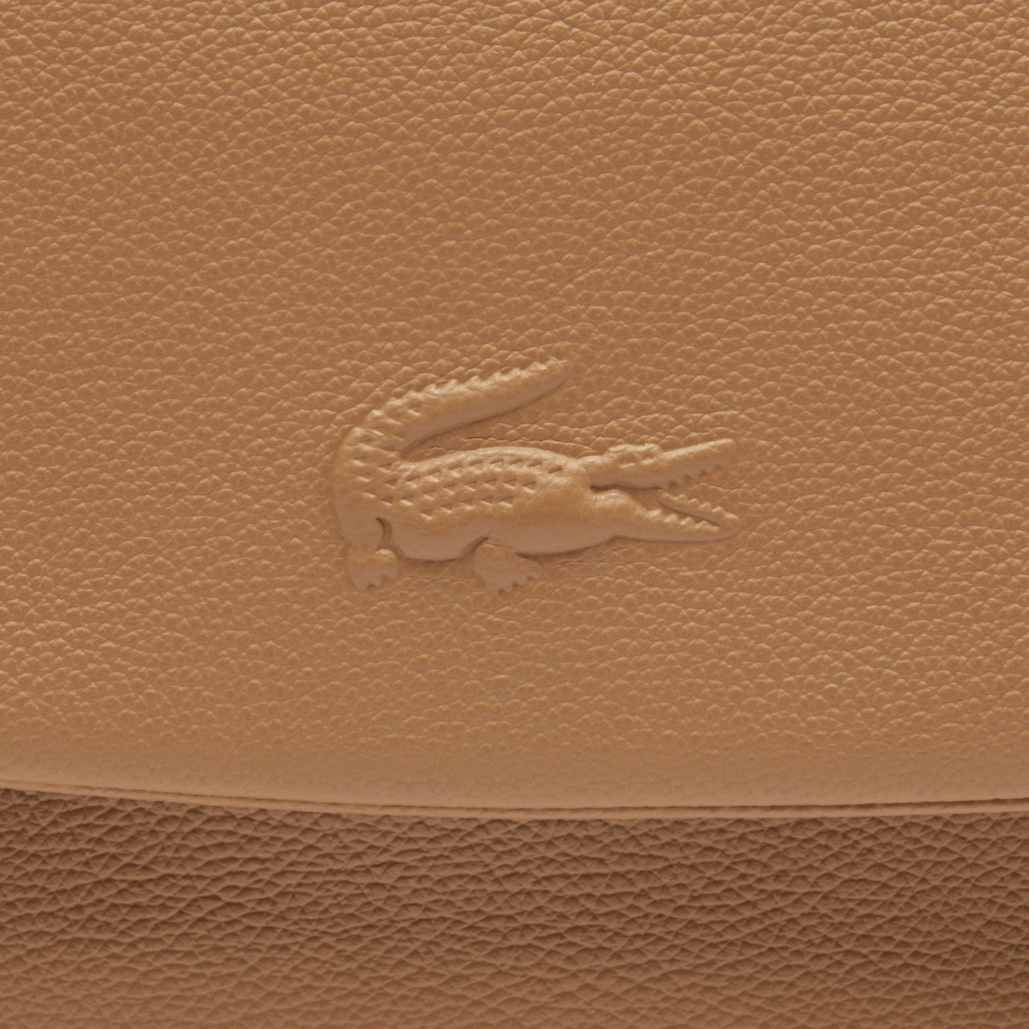 City Court Grain Leather Flap Close Bag