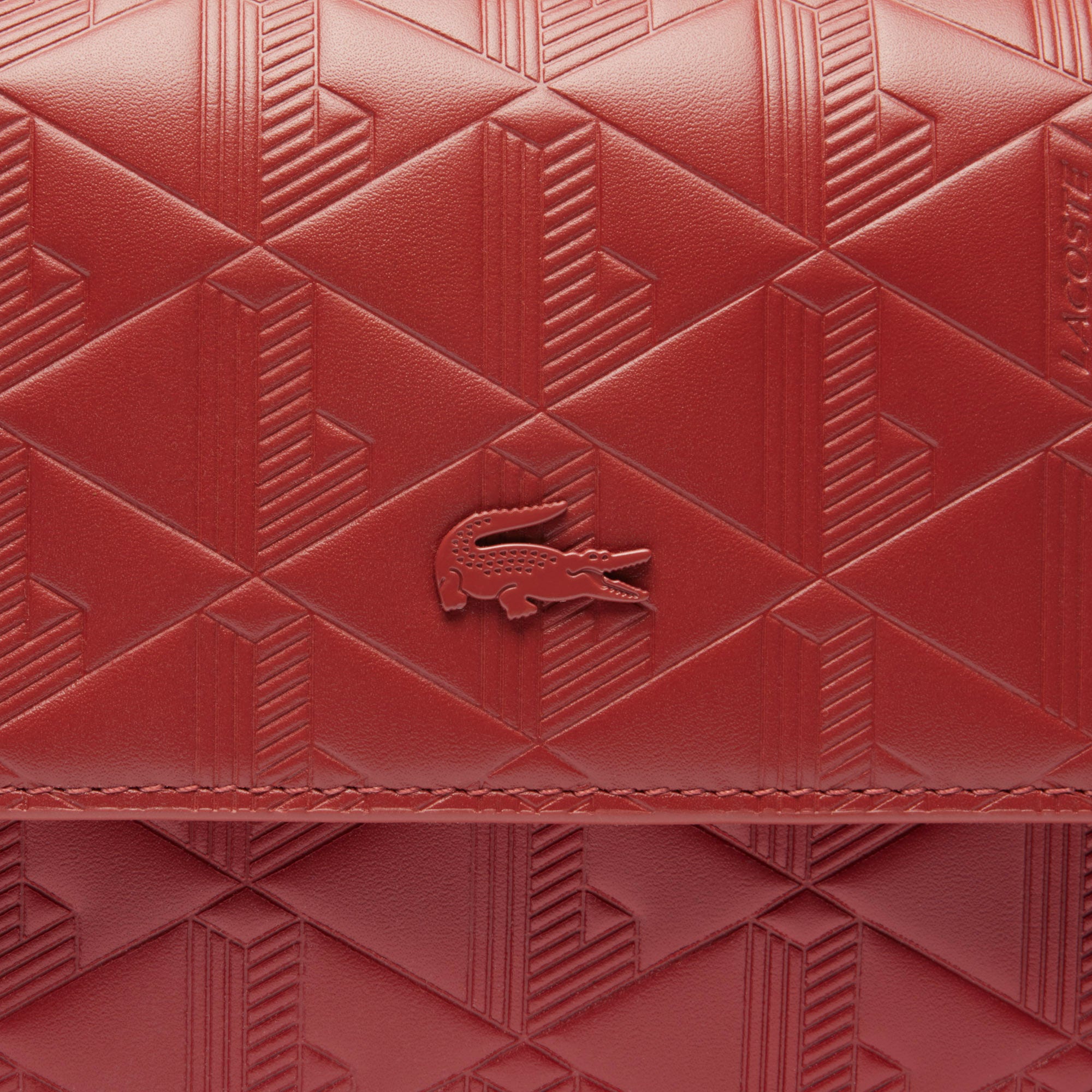 Maheki Embossed Leather Shoulder Bag