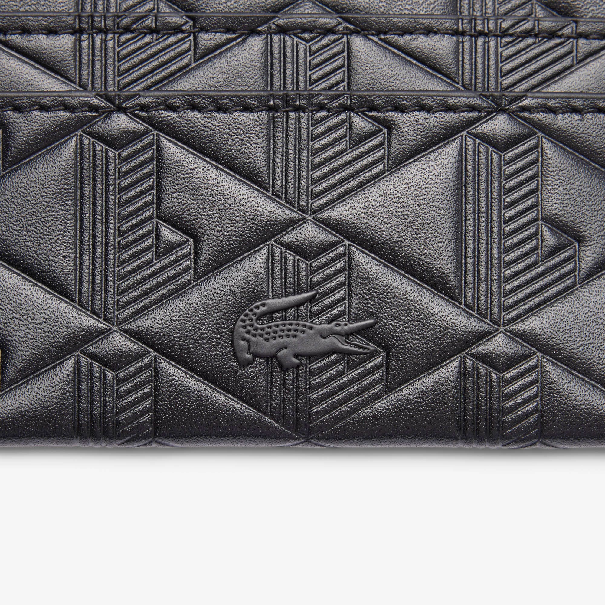 Maheki Embossed Leather Card Holder