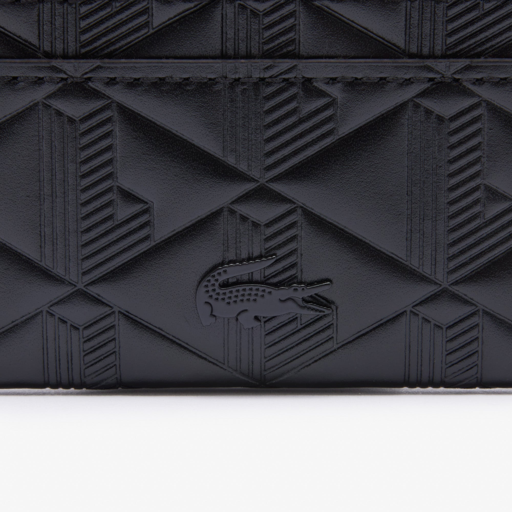 Maheki Embossed Leather Card Holder