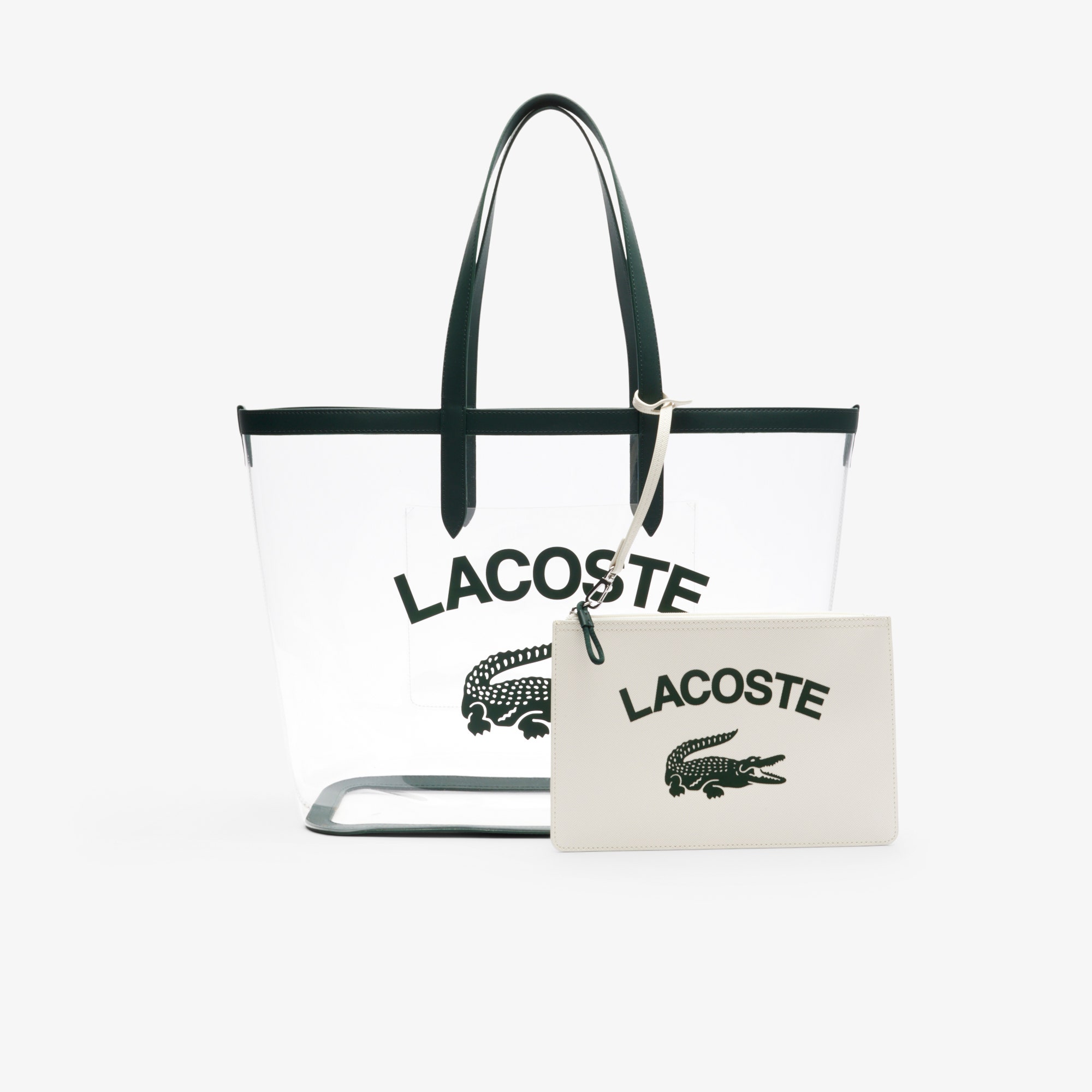 Large Anna Transparent Grained Tote