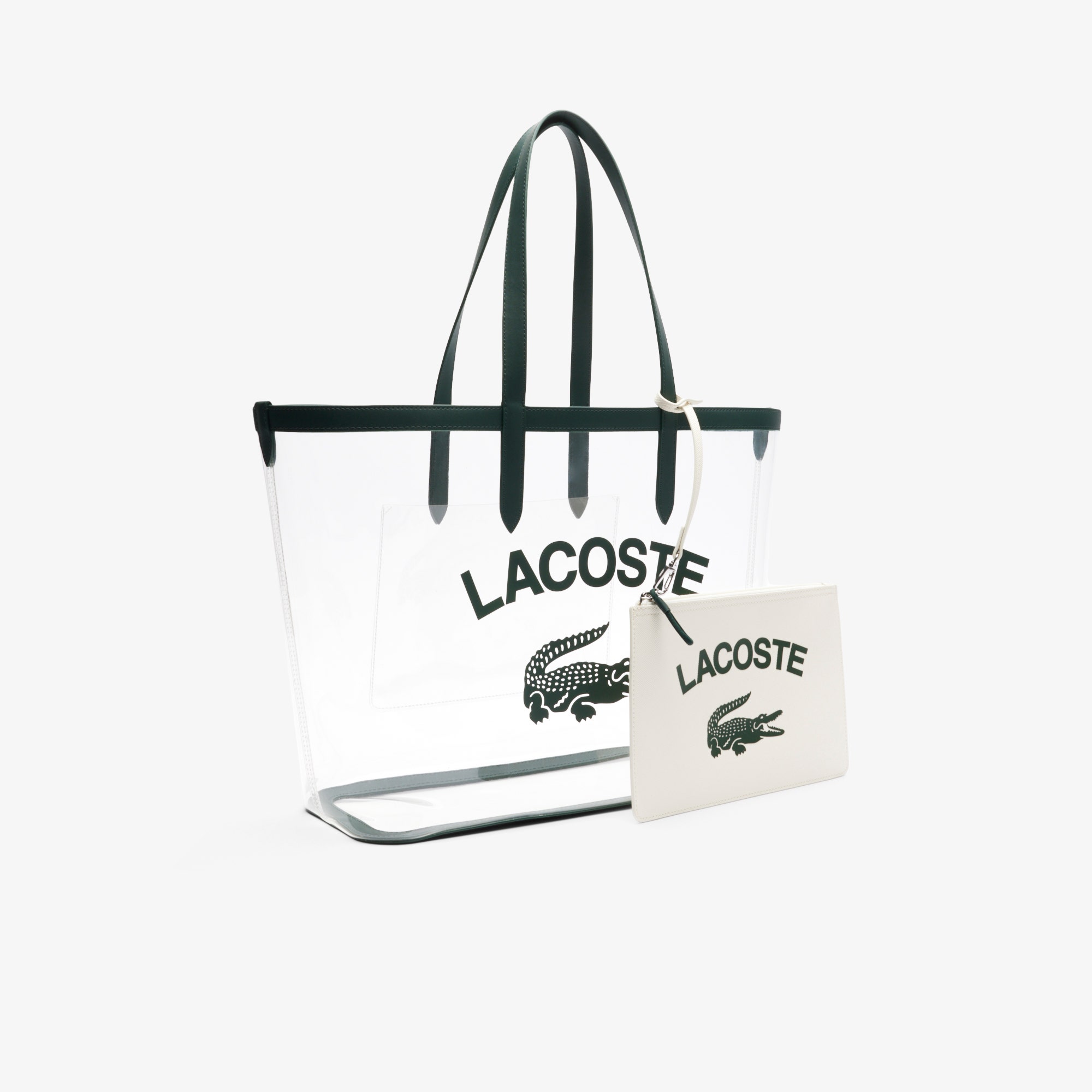 Large Anna Transparent Grained Tote