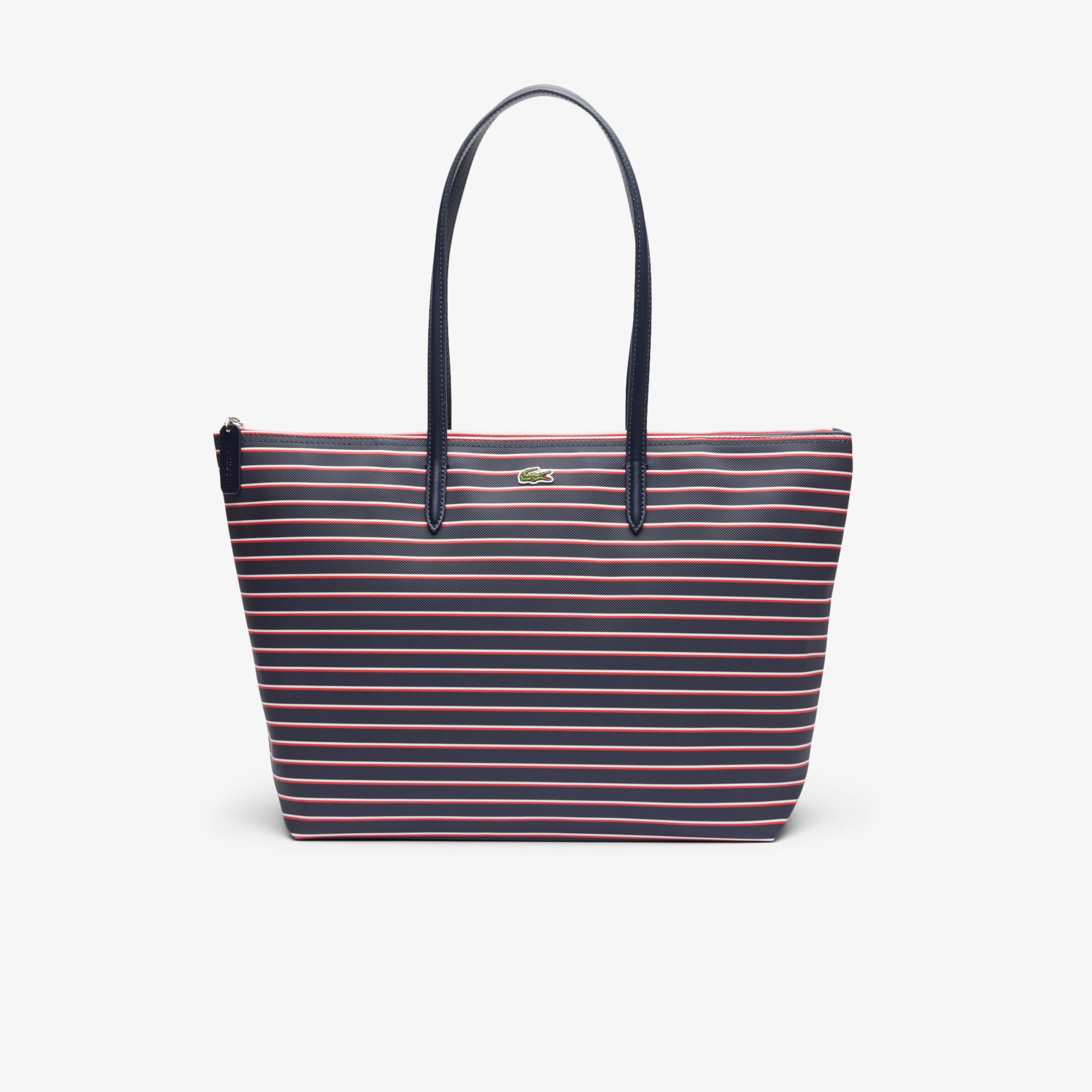 Large L.12.12 Concept Striped Tote