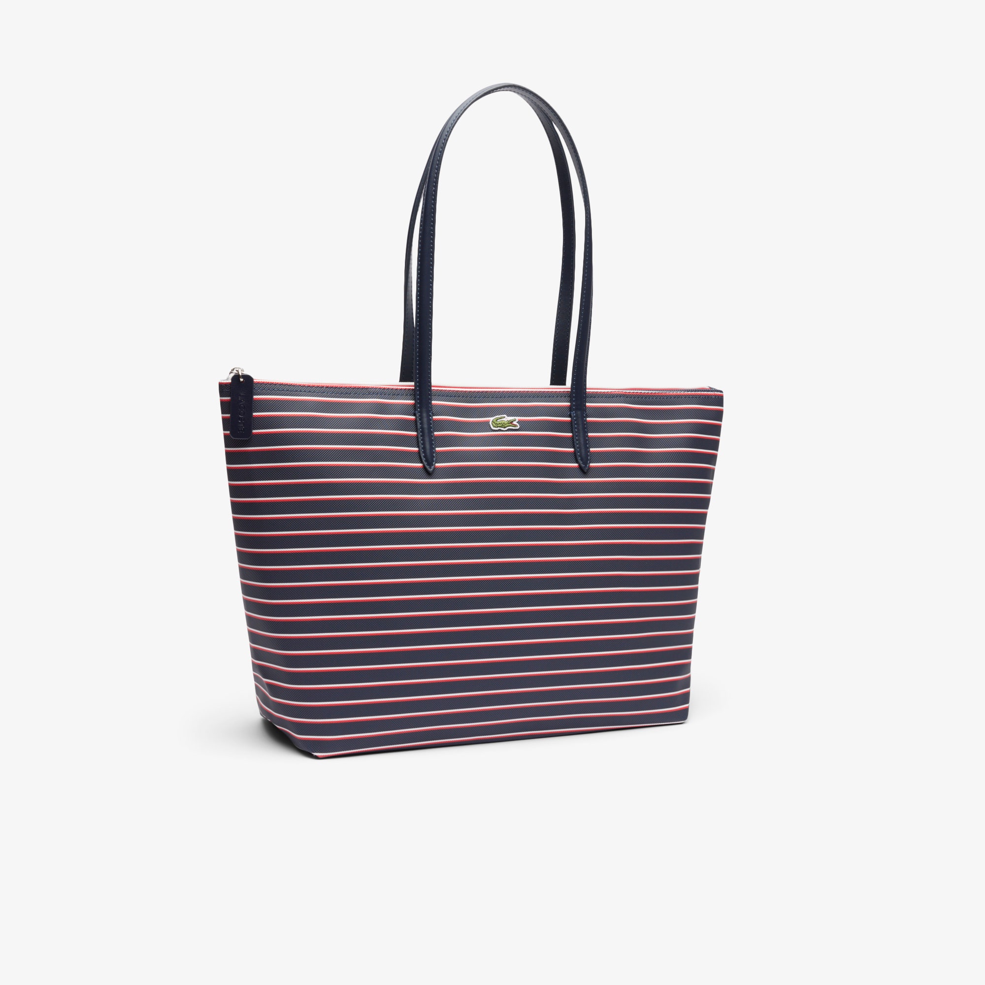 Large L.12.12 Concept Striped Tote