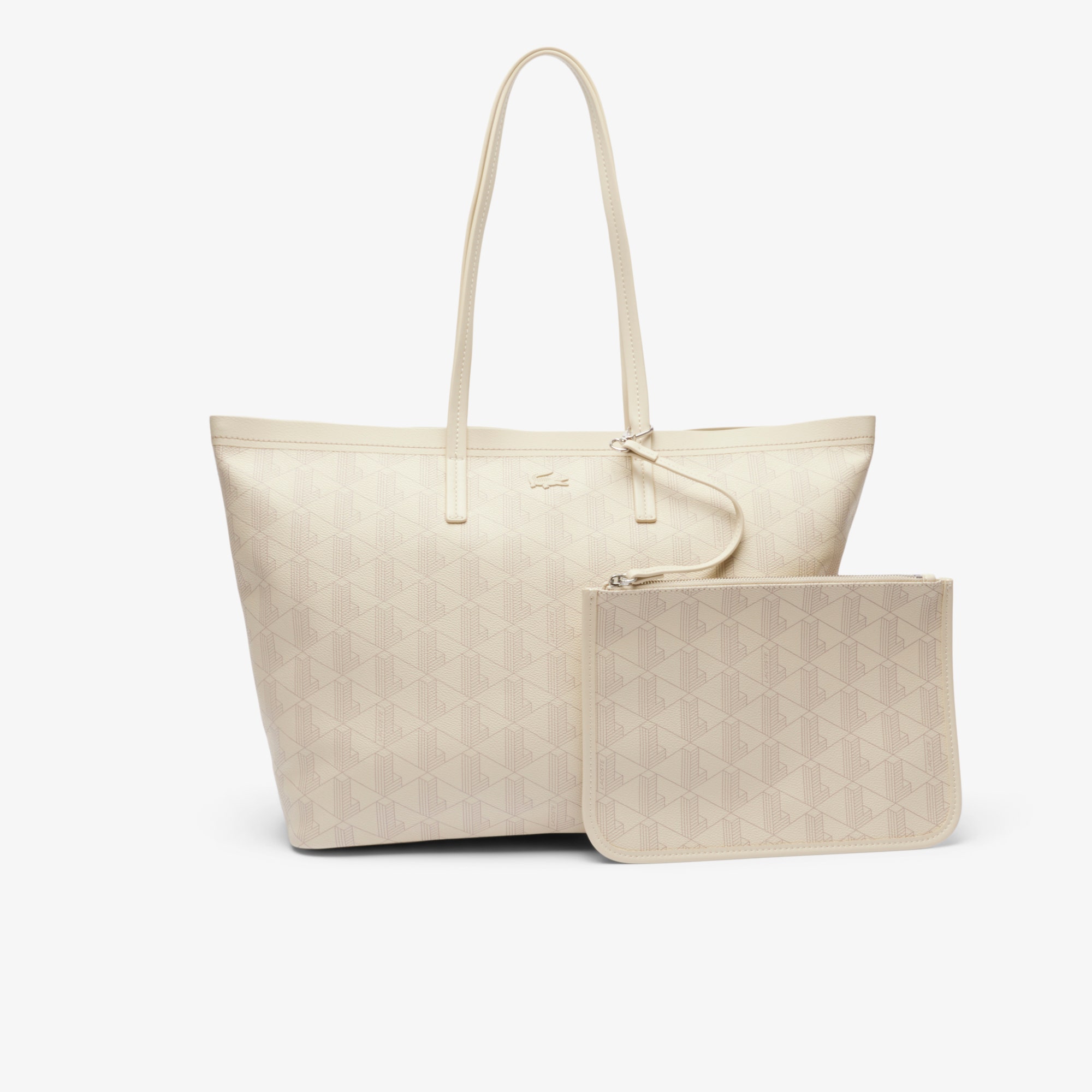 Zely Grained Tote with Pouch