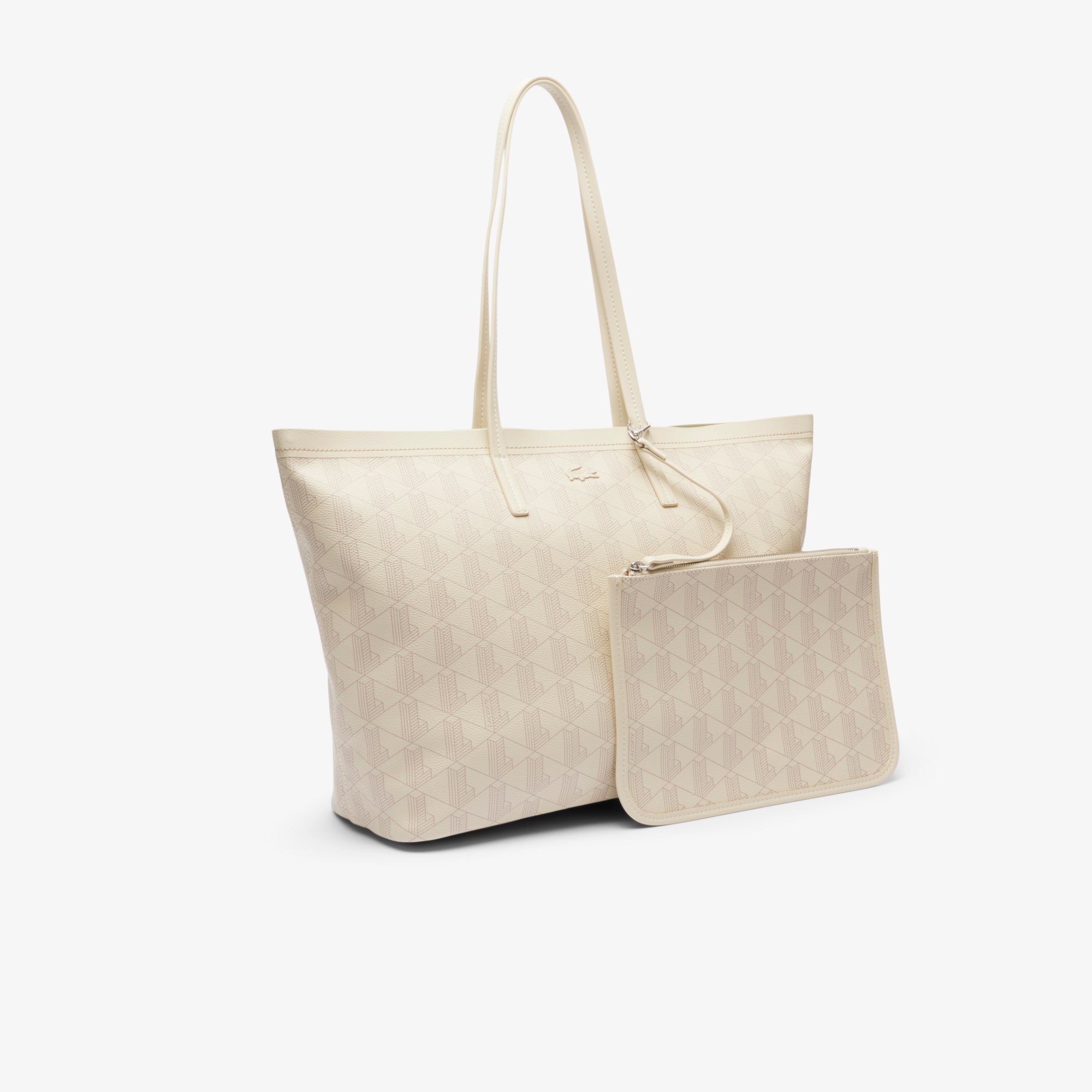 Zely Grained Tote with Pouch