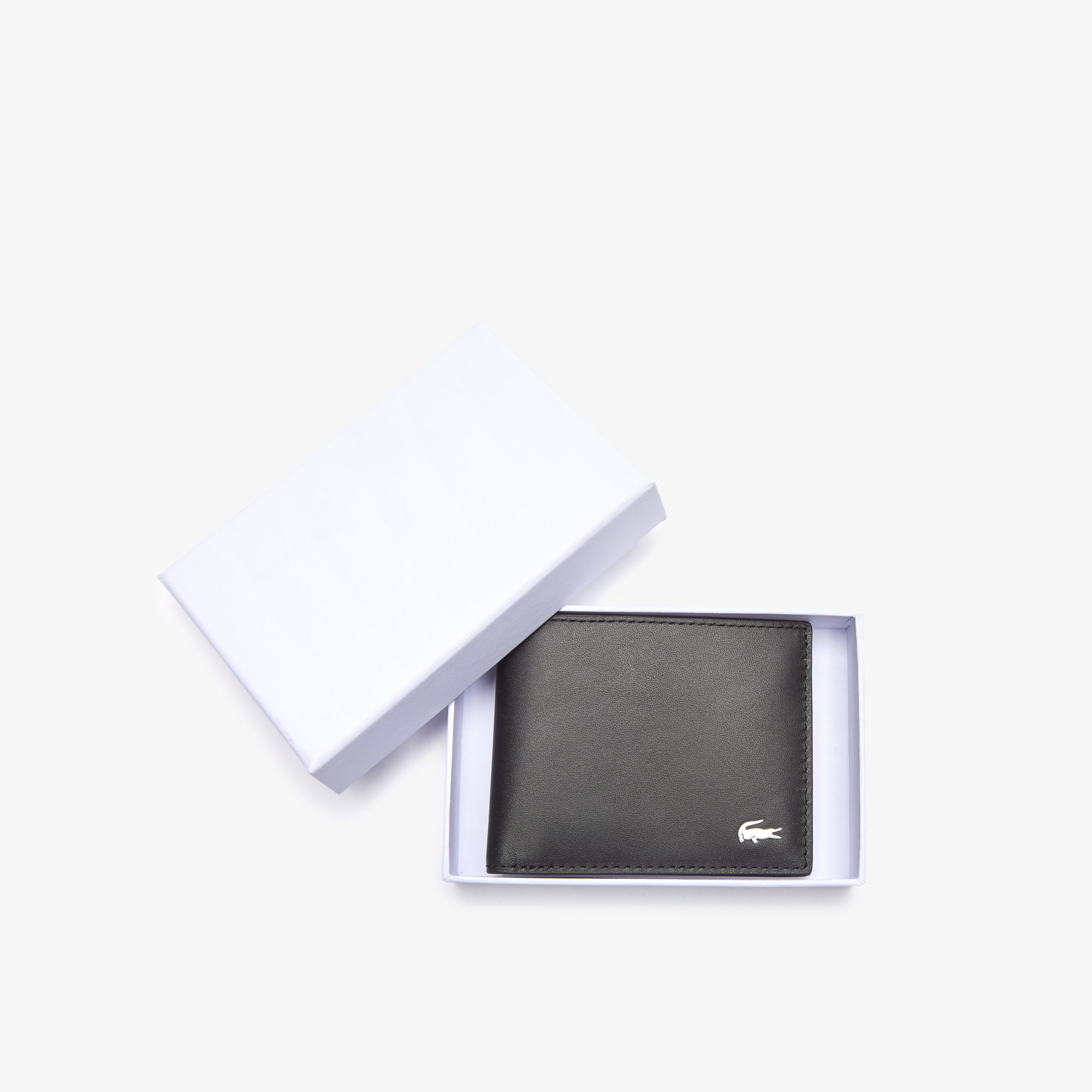 Men's Fitzgerald billfold in leather with ID card holder