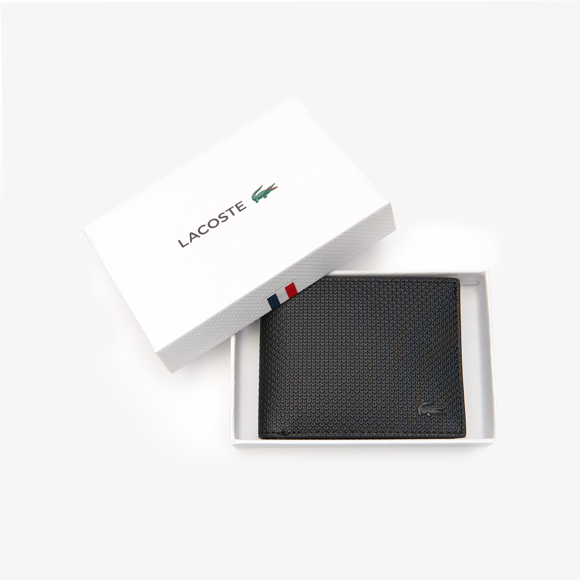 Men's Chantaco Pique Leather 3 Card Wallet