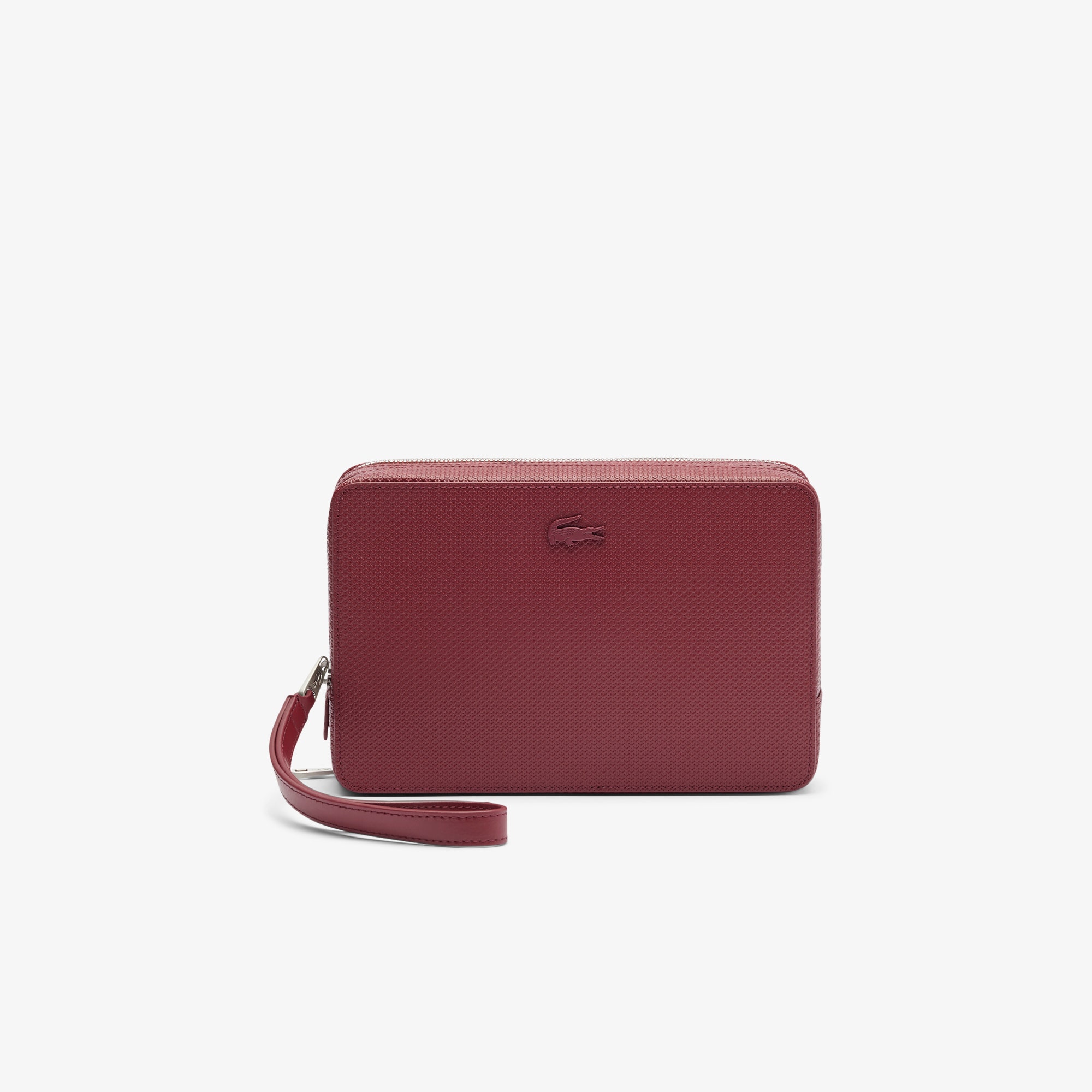 Chantaco Pique Leather Zipped Pouch
