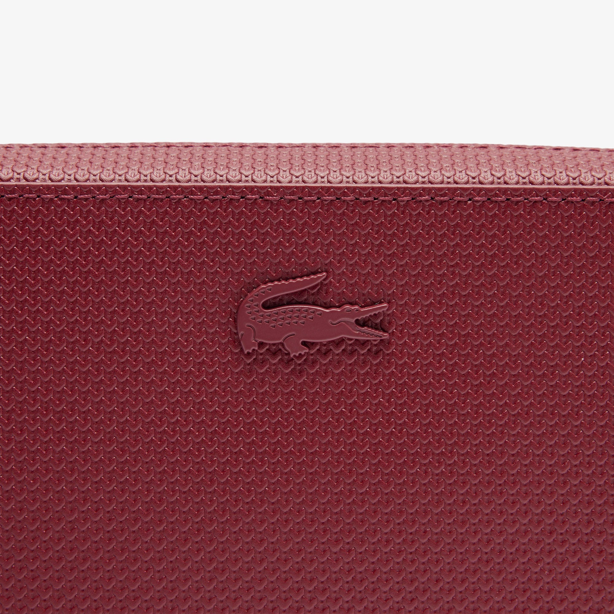 Chantaco Pique Leather Zipped Pouch