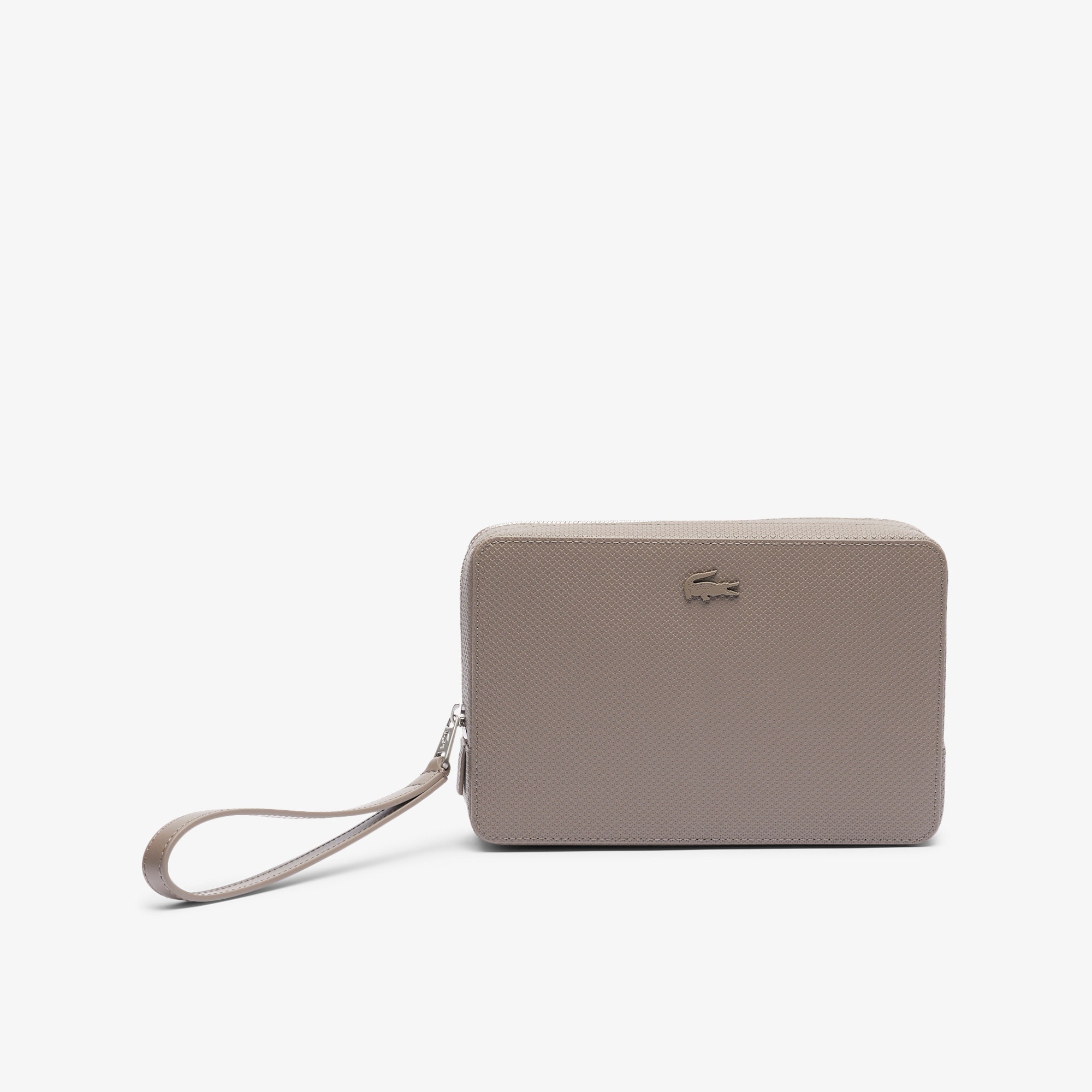 Chantaco Pique Leather Zipped Pouch