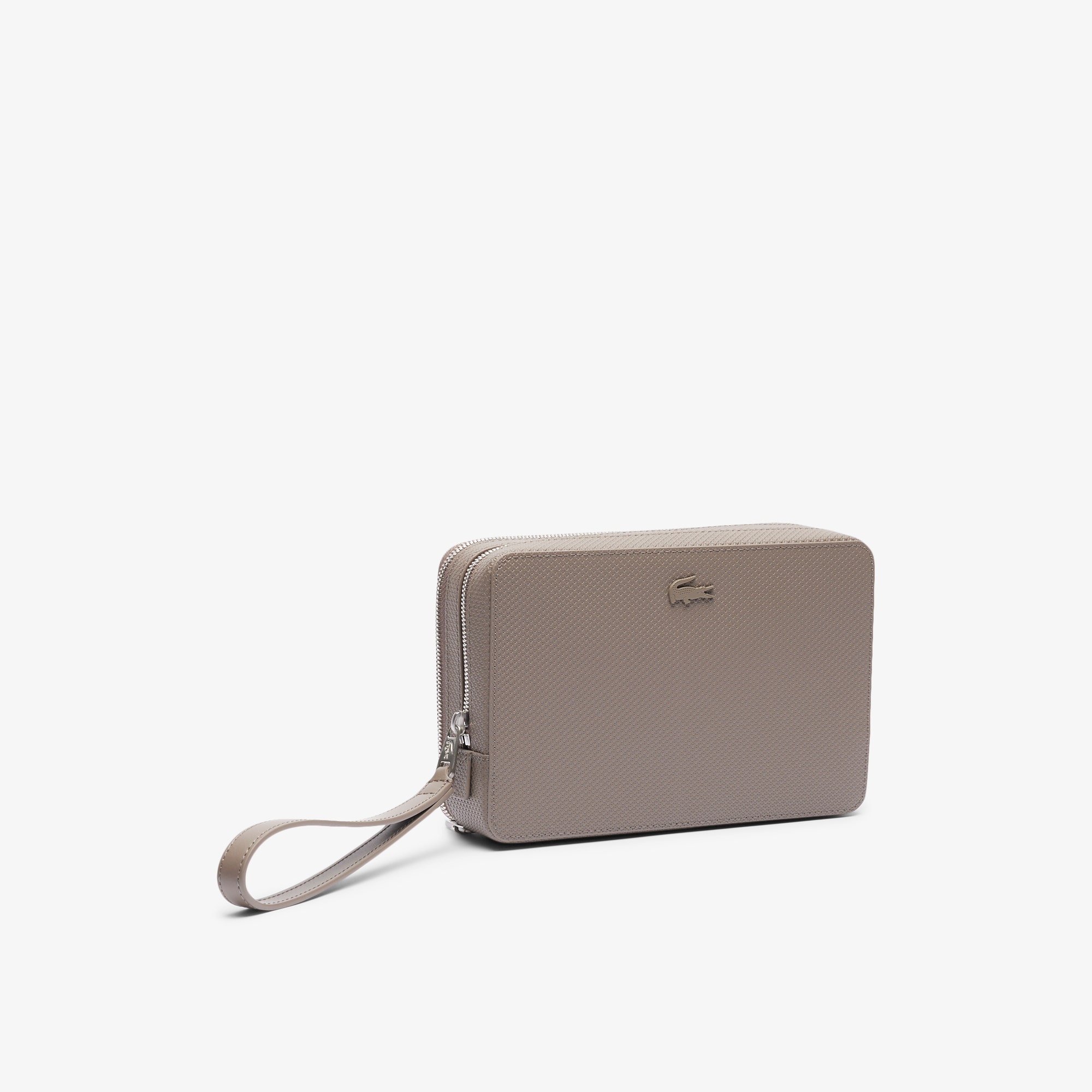 Chantaco Pique Leather Zipped Pouch