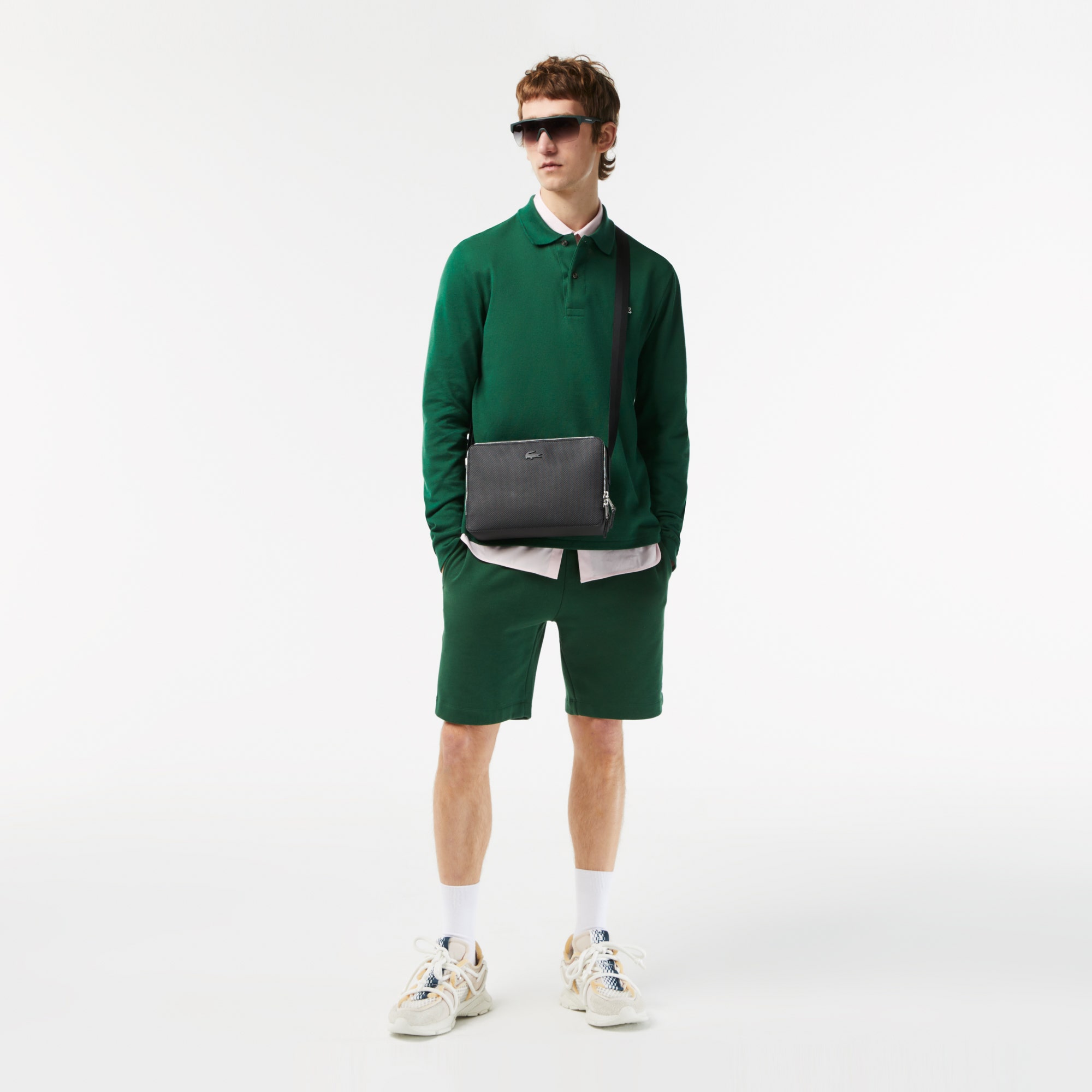 Chantaco Pique Leather Reporter Bag